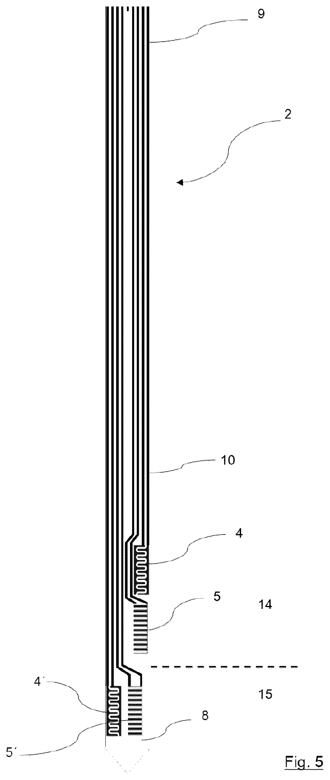 Patent US12306129 Figure 5 – System for measuring temperature and moisture of air and soil with wireless data transmission and method of its production