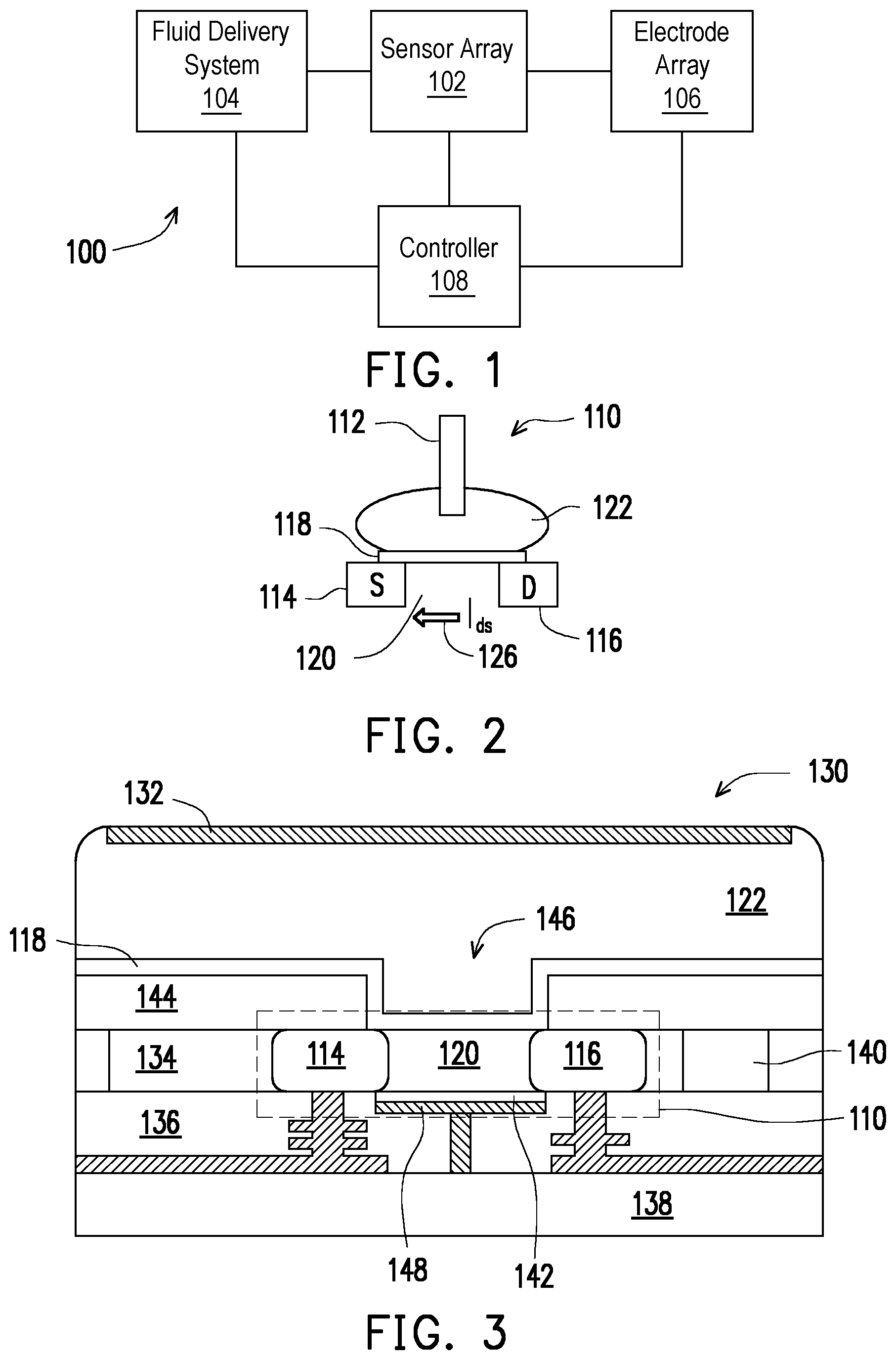 Patent US12306133 — Biosensor — Figure 1