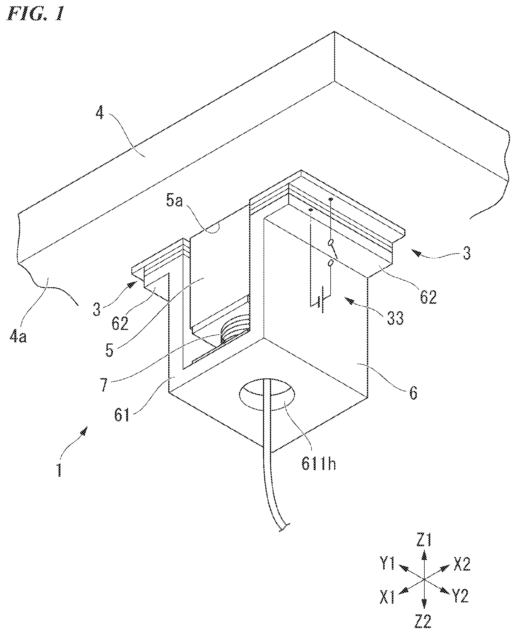 Patent US12306139 Figure 1 – Sensor module, sensor module installation device, and mounting method of sensor module