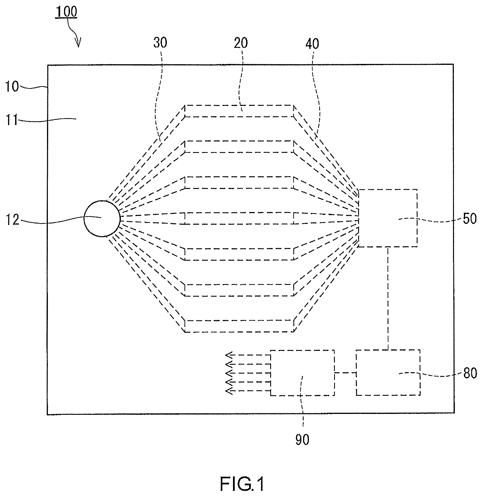 Patent US12306157 Figure 1 – Method for analyzing gas and device for analyzing gas