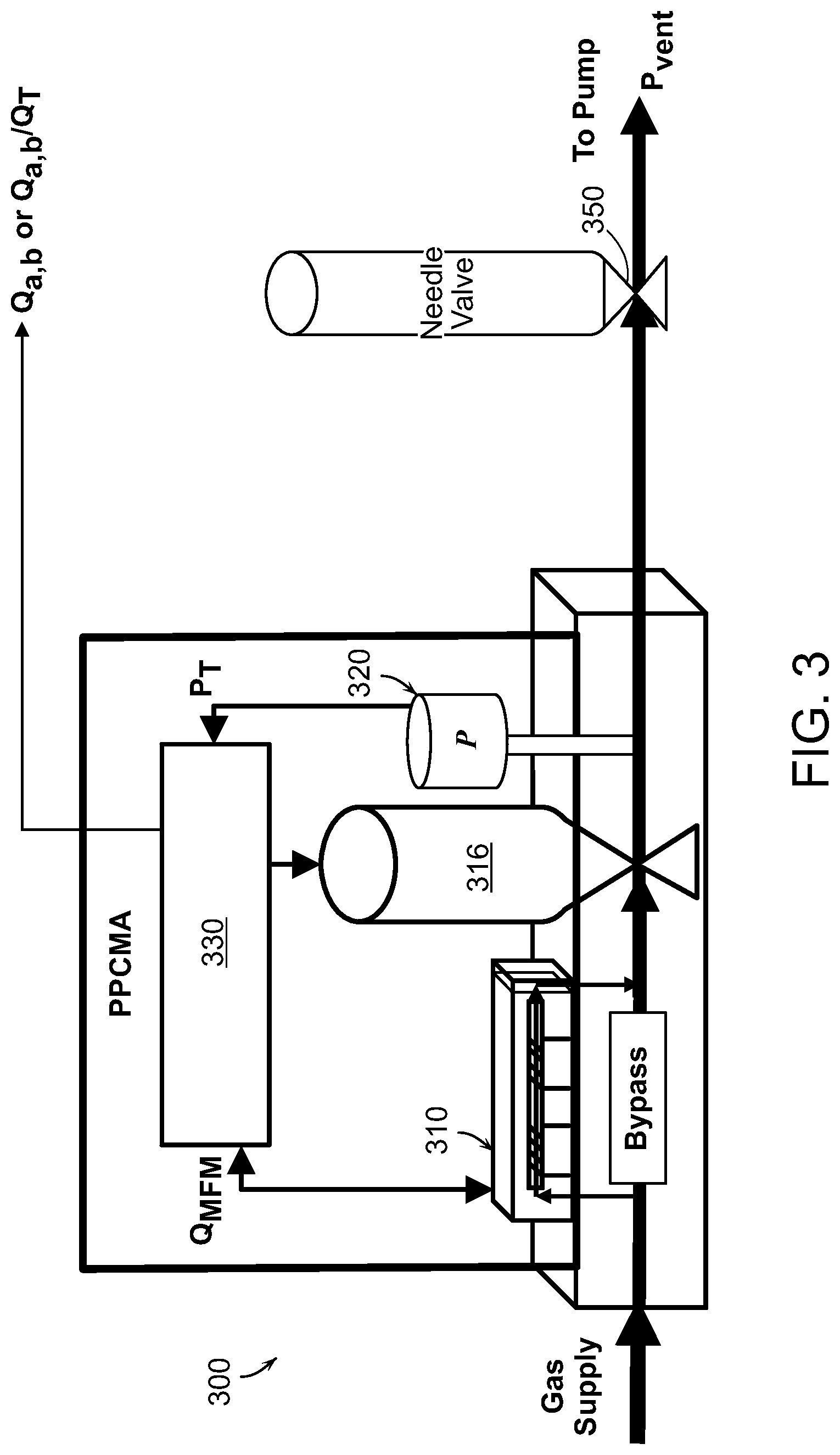 Patent US12306160 Figure 3 – Binary gas purity analyzer