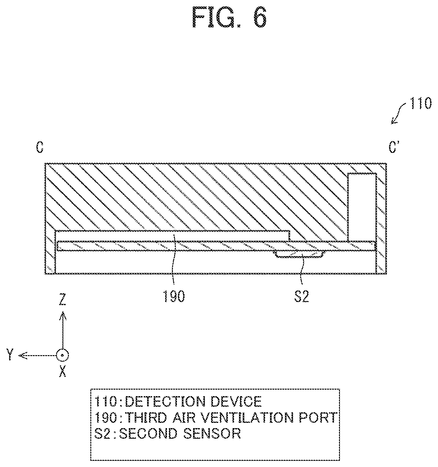 Patent US12306161 Figure 6 – Detection device and electronic apparatus