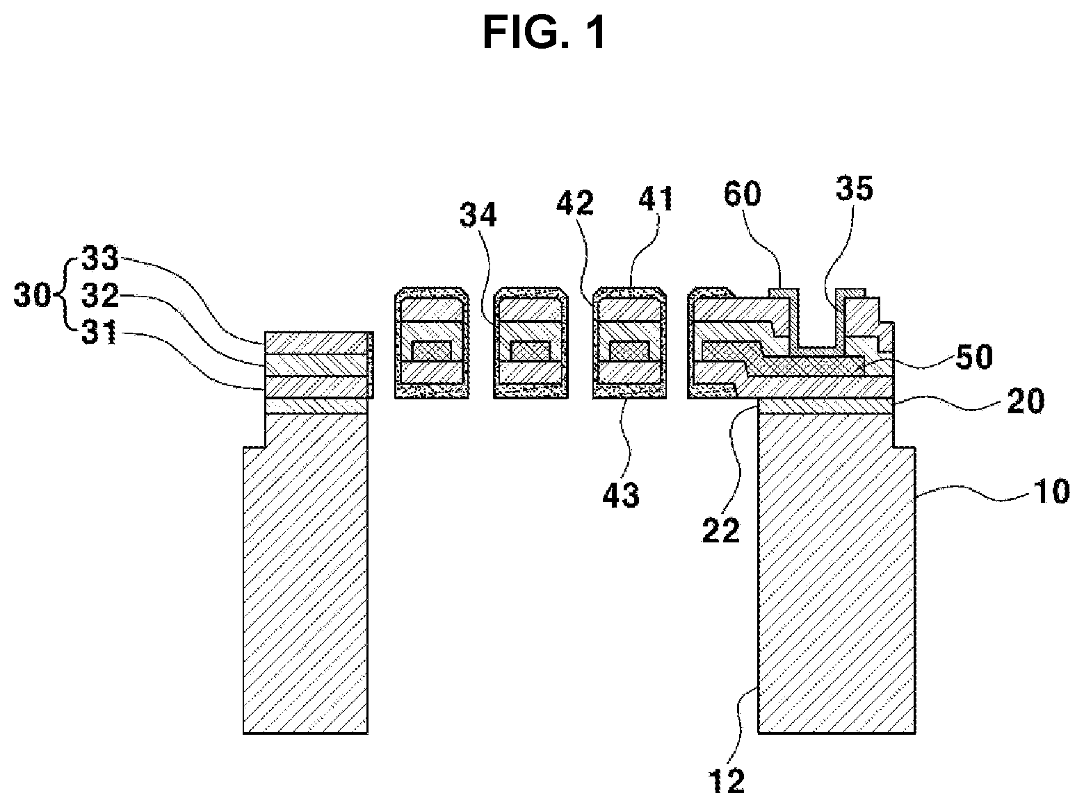 Patent US12306162 Figure 1 – Hydrogen sensor and method for manufacturing the same
