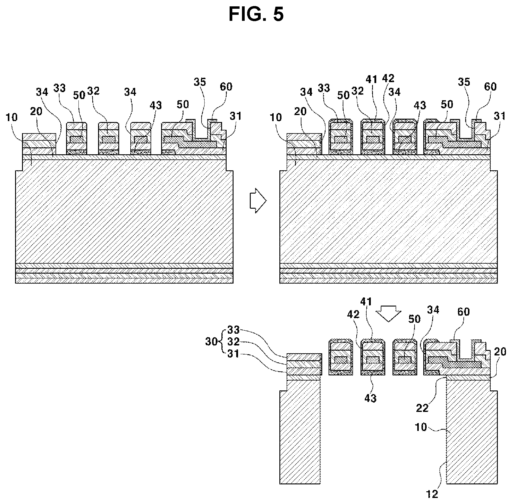 Patent US12306162 Figure 5 – Hydrogen sensor and method for manufacturing the same