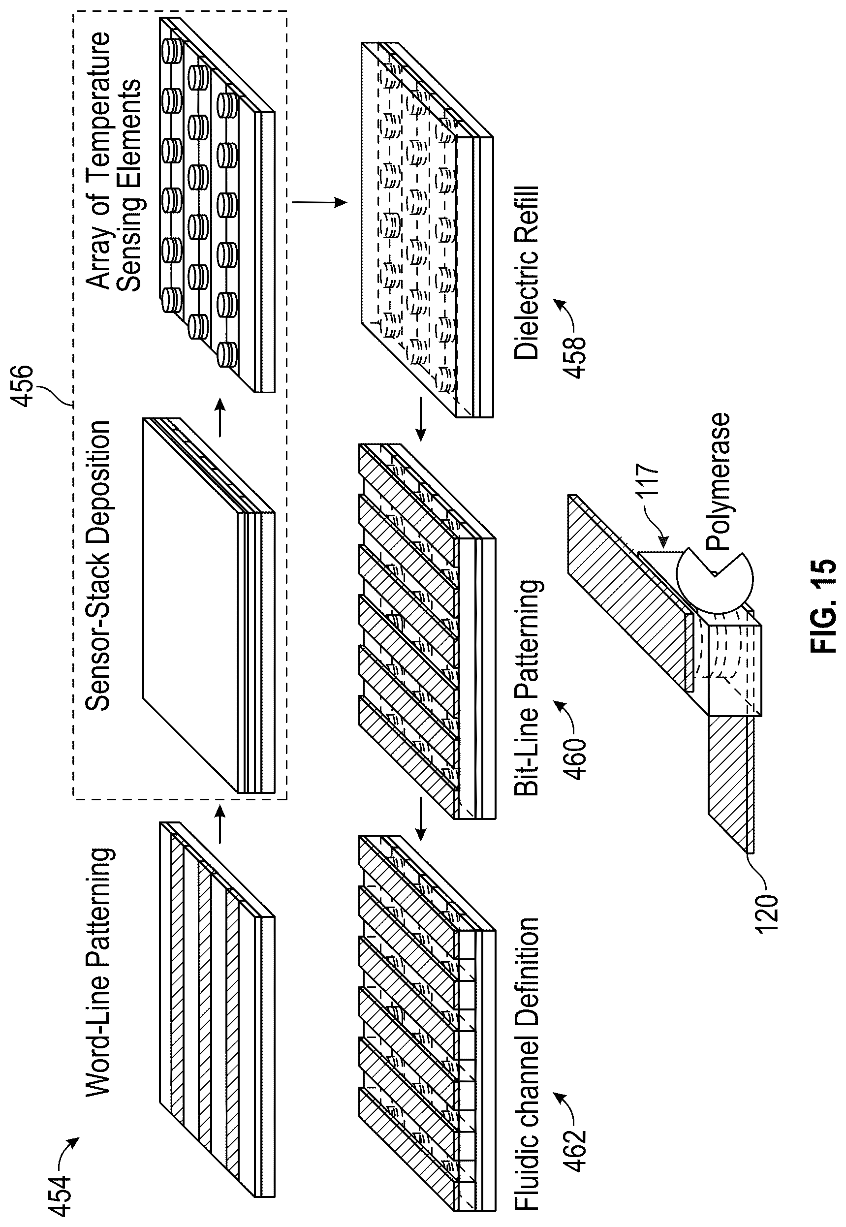 Patent US12306179 Figure 17 – Thermal sensor array for molecule detection and related detection schemes