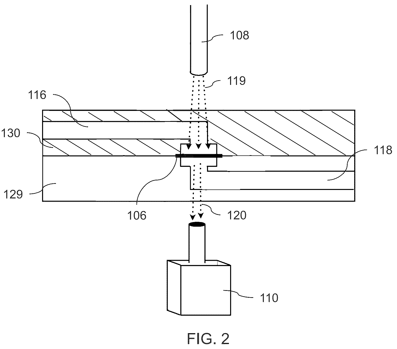 Patent US12306181 Figure 2 – Self-referencing sensor for chemical detection