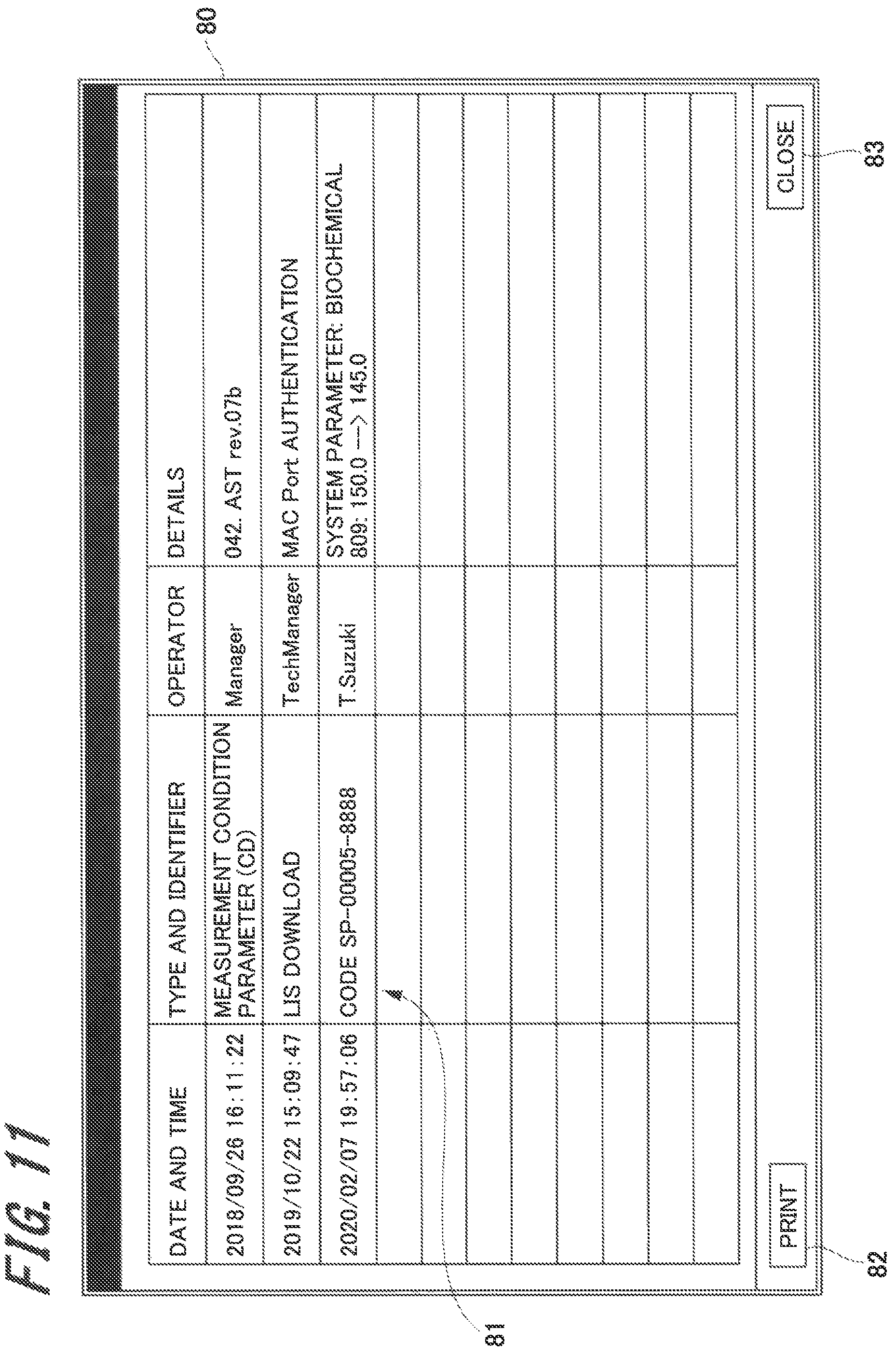Patent US12306197 Figure 8 – Automatic analyzer and control method for automatic analyzer