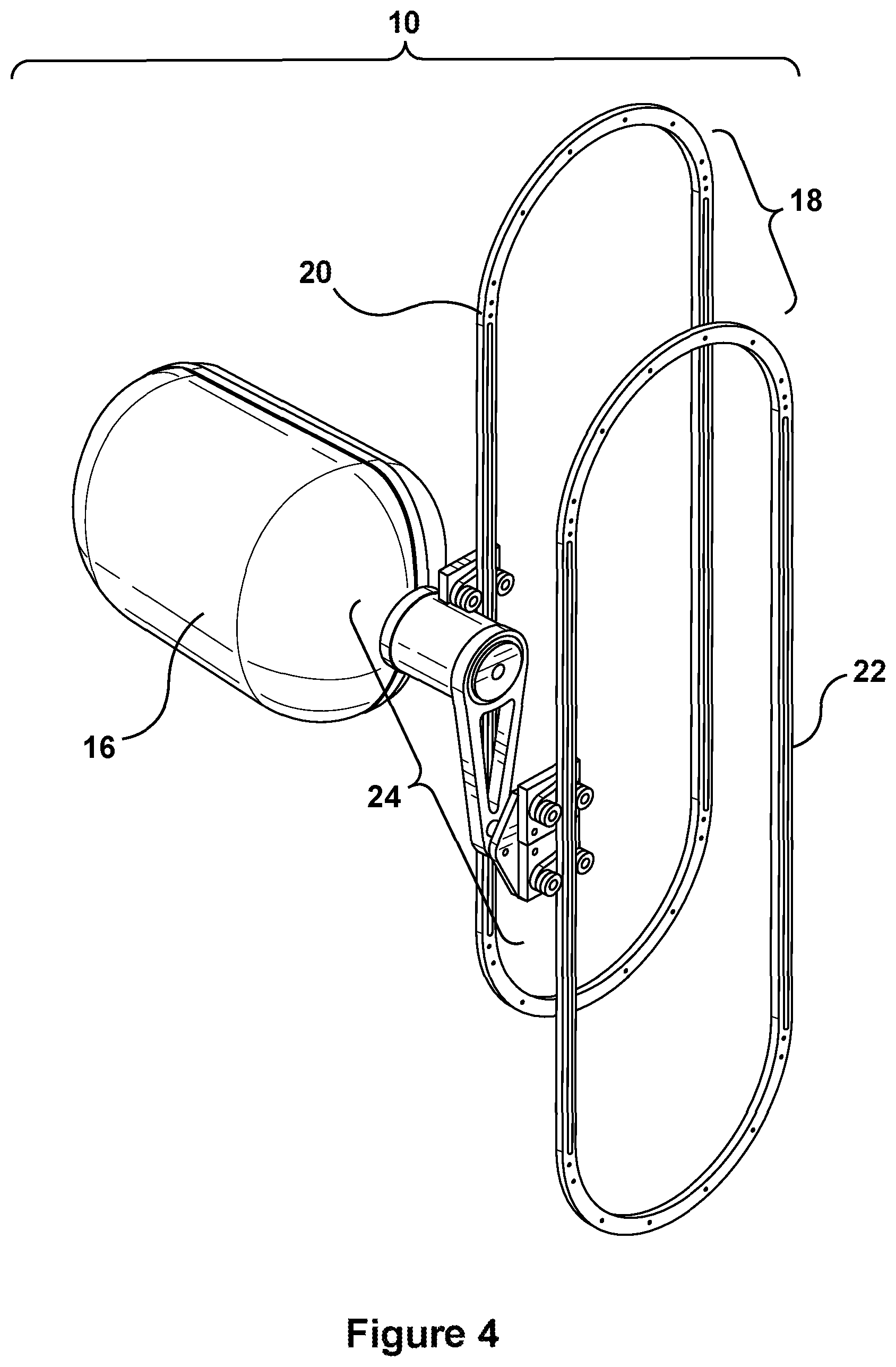 Patent US12306198 Figure 4 – Carousel for modular biologic production units
