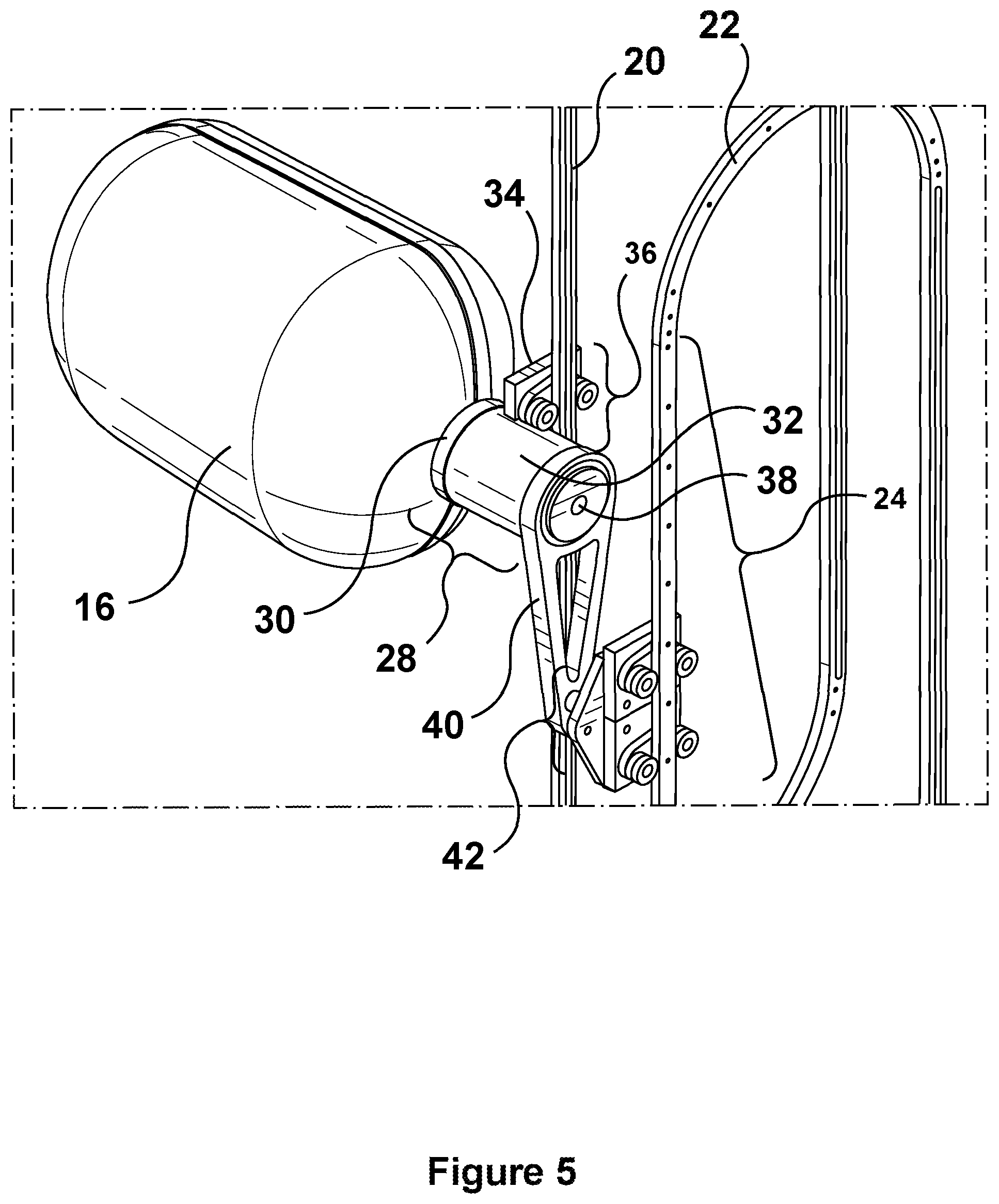 Patent US12306198 Figure 5 – Carousel for modular biologic production units