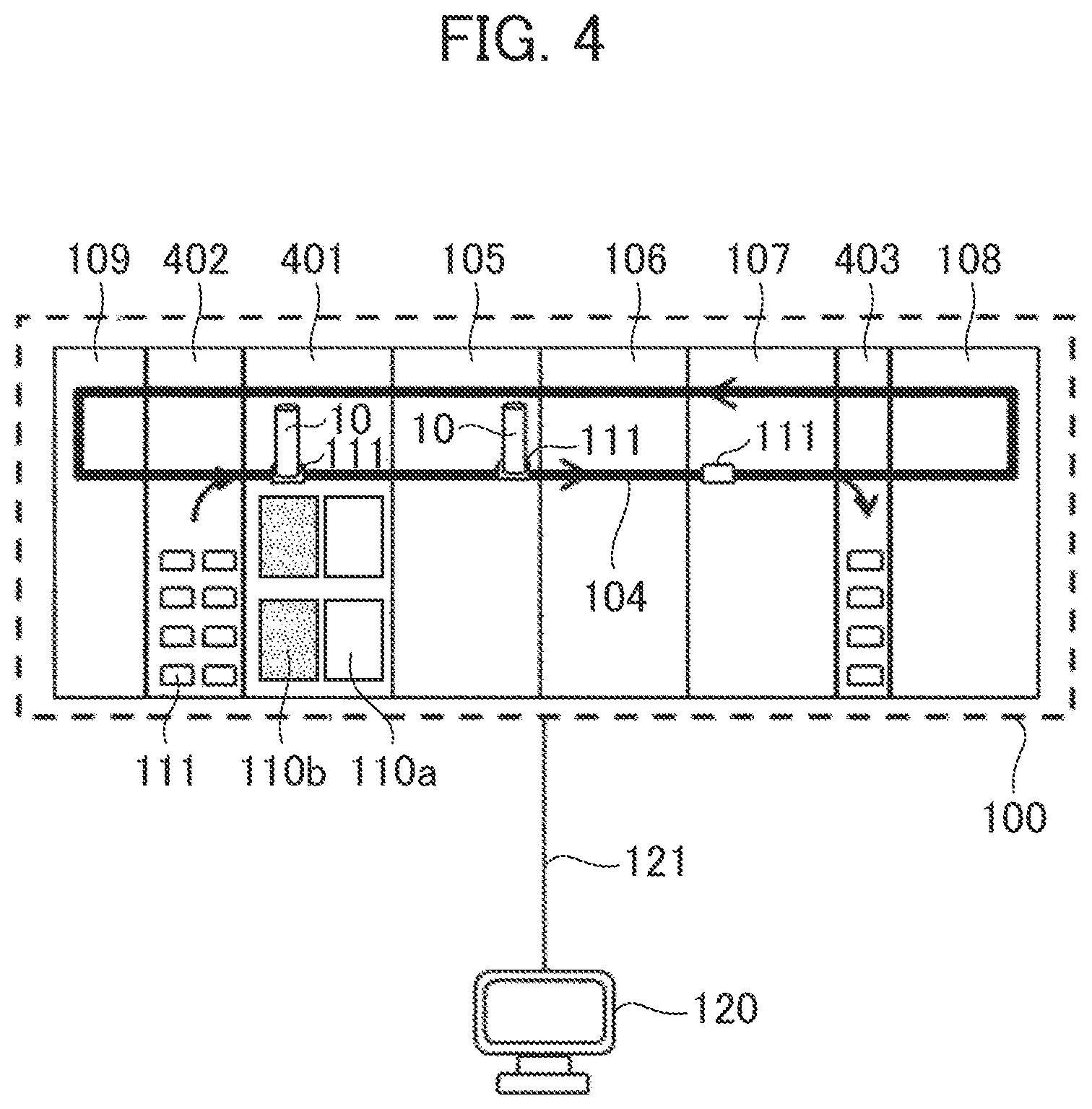Patent US12306199 Figure 4 – Specimen processing system