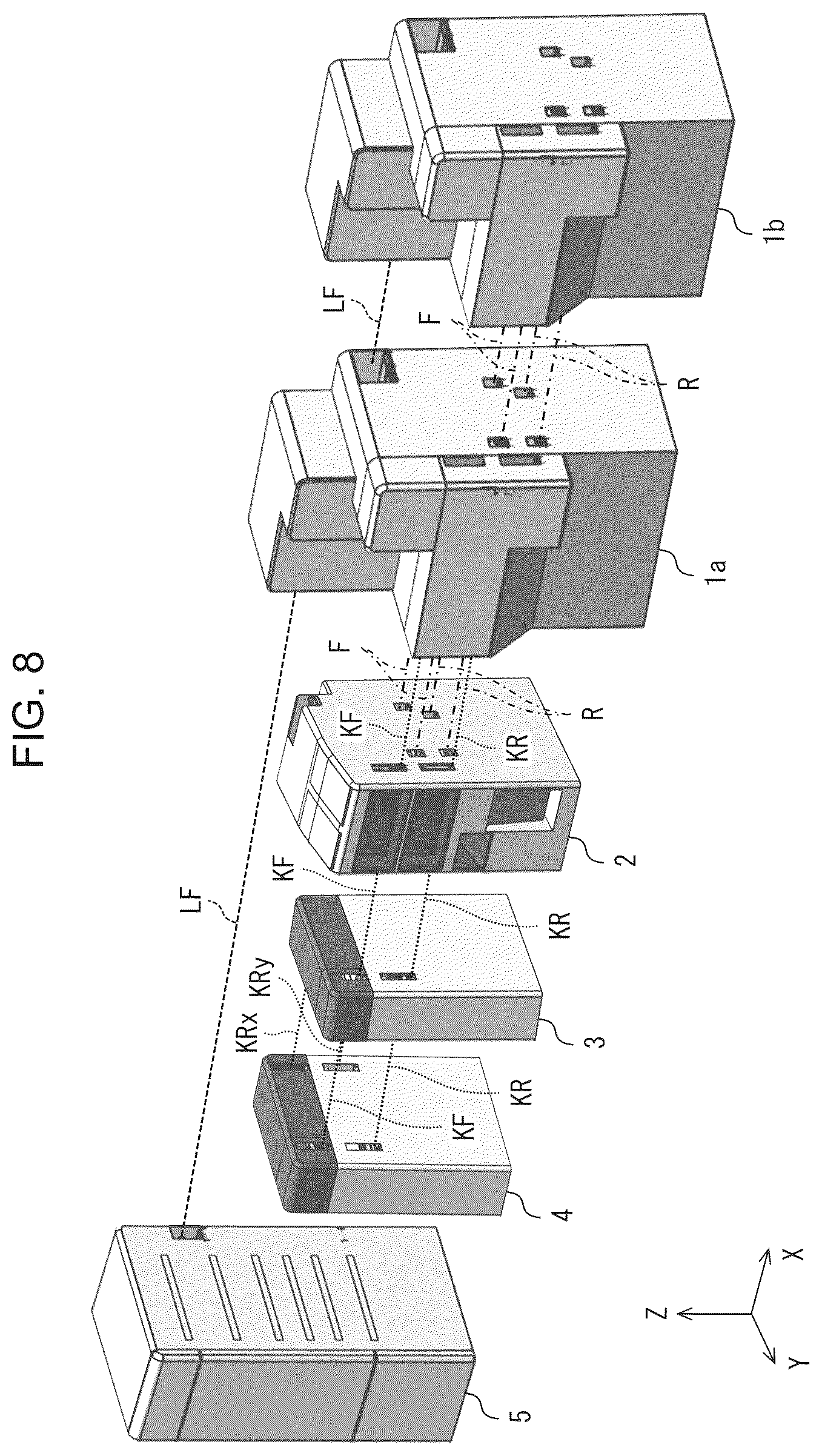 Patent US12306200 Figure 9 – Method of transporting rack and sample measurement system