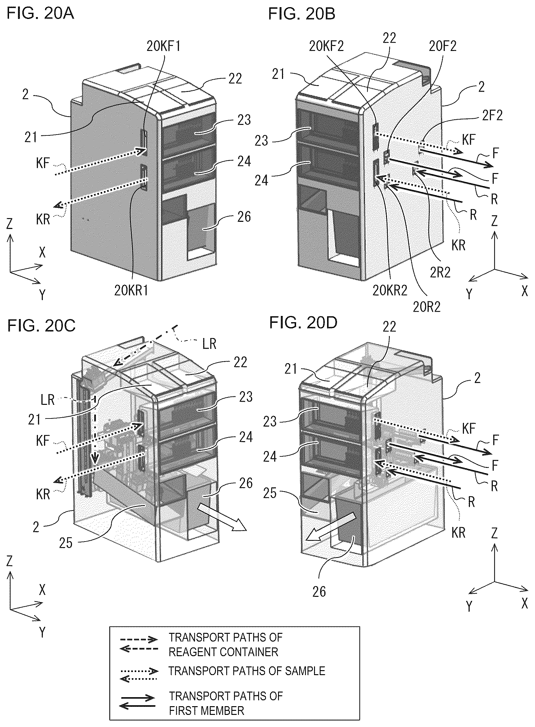 Patent US12306200 Figure 20 – Method of transporting rack and sample measurement system