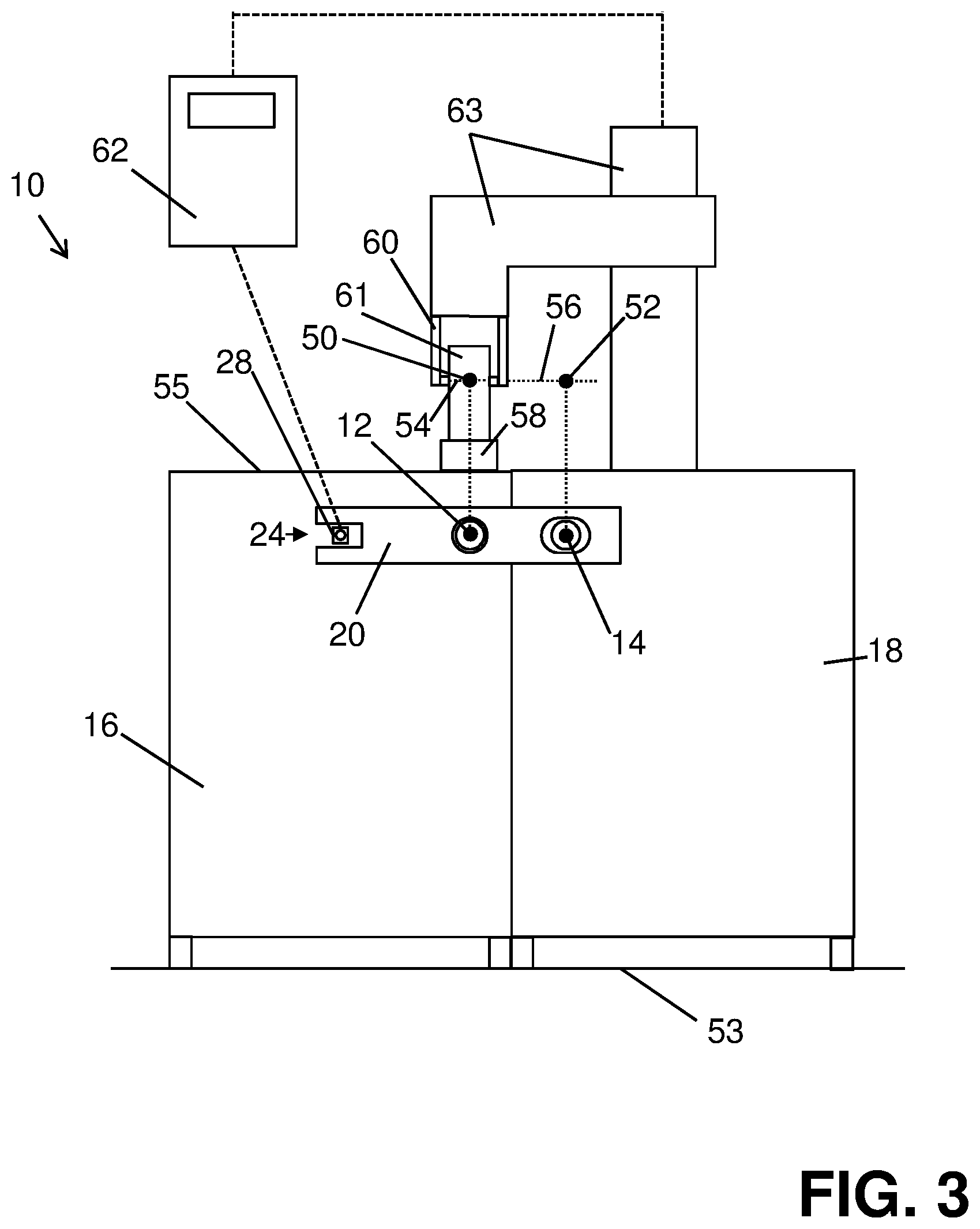 Patent US12306201 Figure 4 – Laboratory system to monitor reference points of laboratory devices