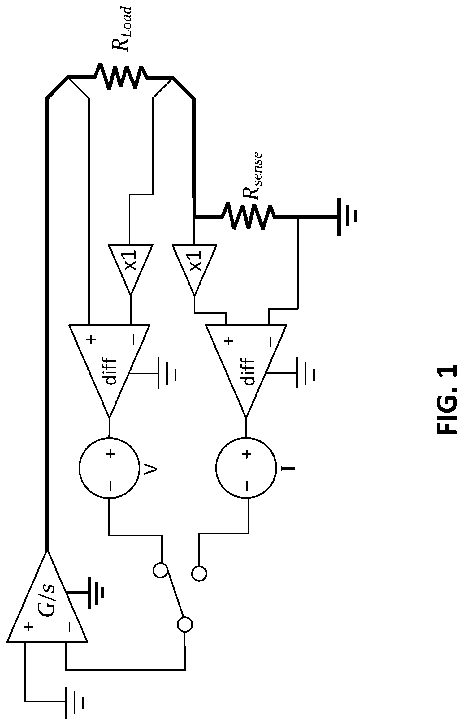 Patent US12306209 — High current extension for a dual-stage source measure unit — Figure 1