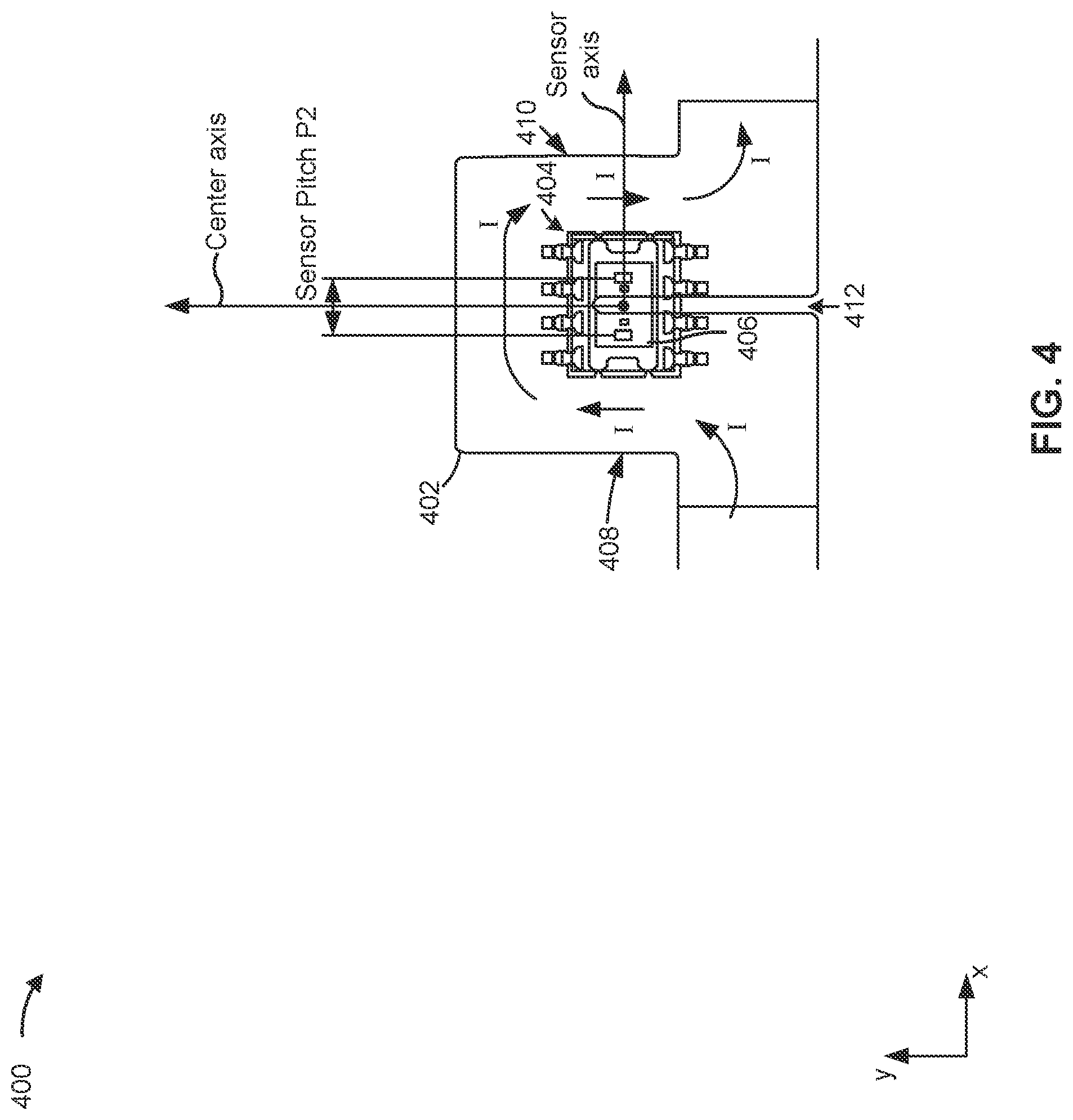Patent US12306214 Figure 6 – Adjustable sensitivity ranges for magnetic field sensors