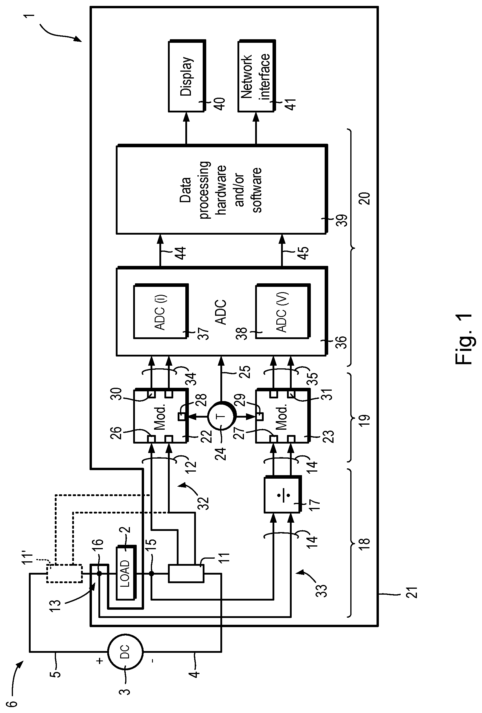 Patent US12306224 — Electricity meter — Figure 1