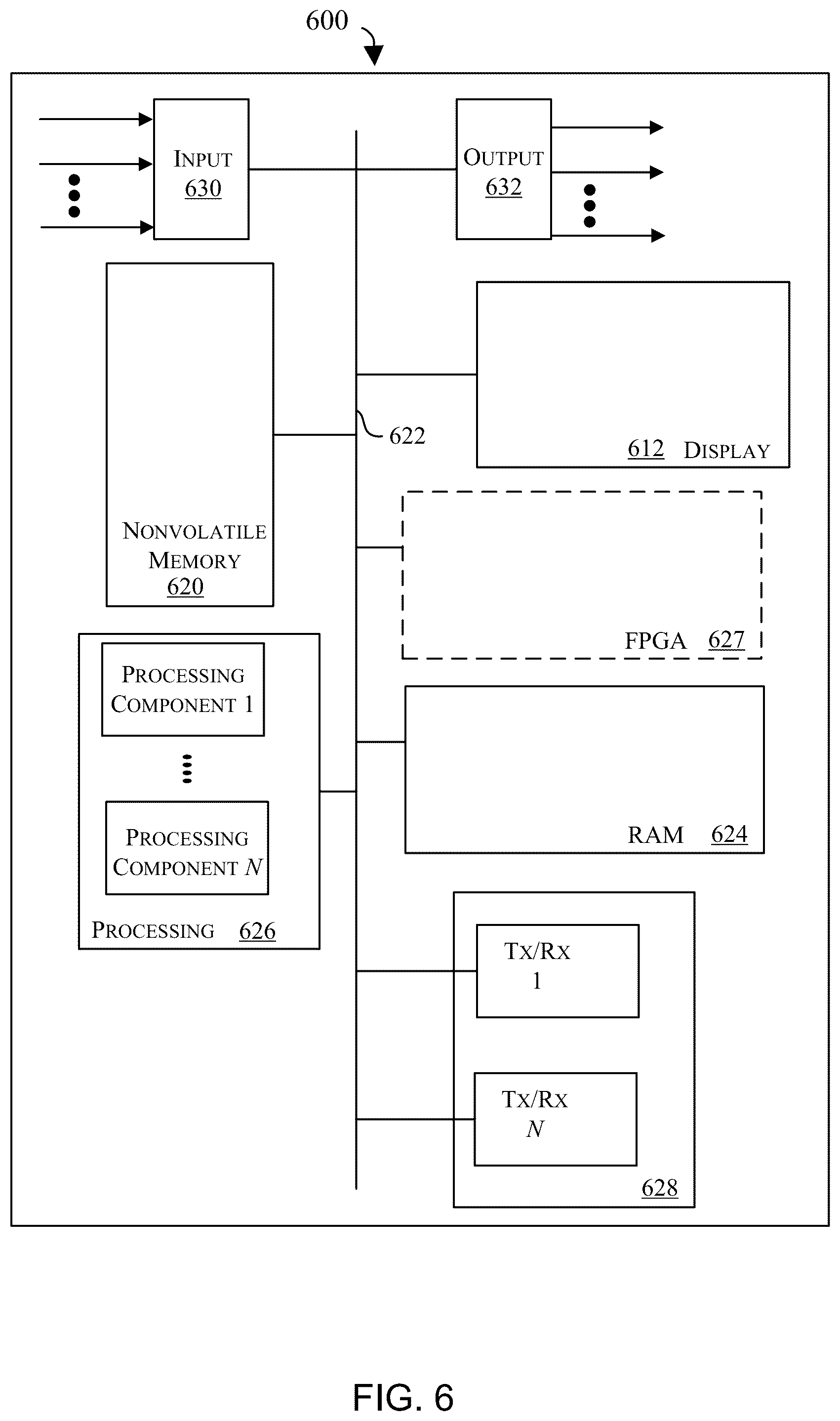 Patent US12306230 Figure 6 – Reflectometry sensing