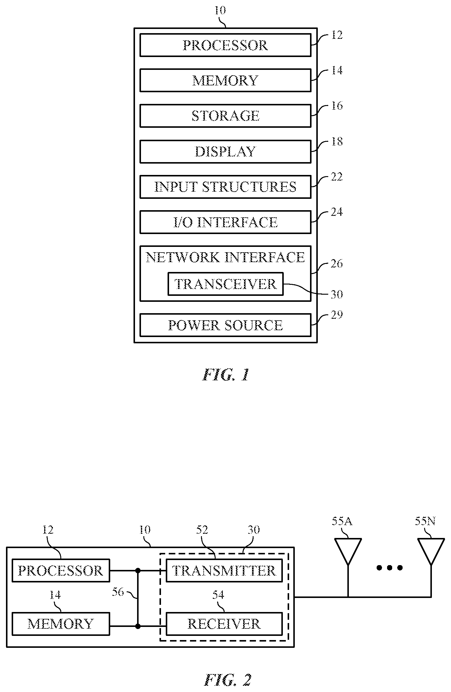 Patent US12306232 Figure 1 – Power detector for detecting radio frequency power output