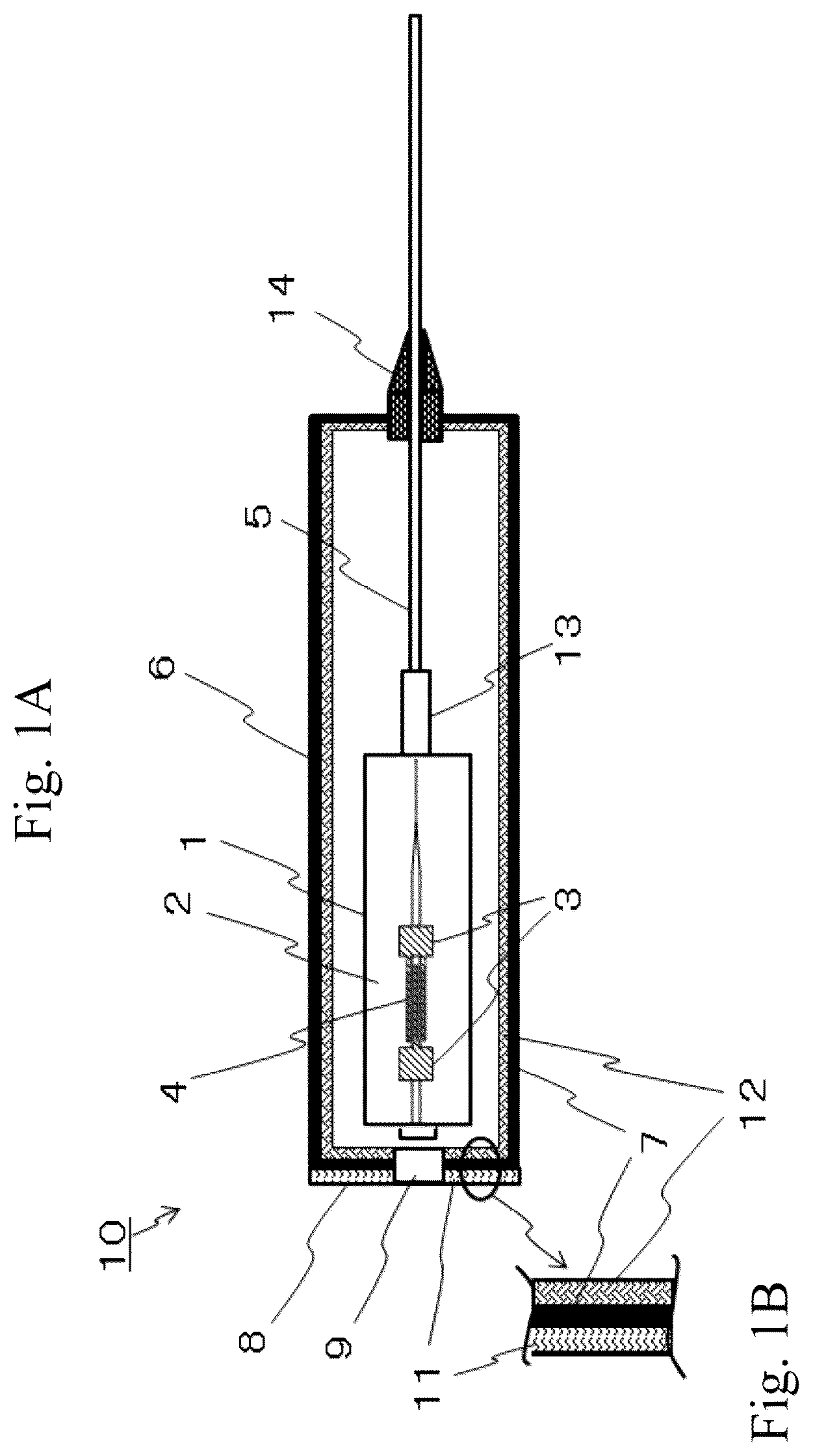 Patent US12306233 Figure 1 – Light sensor probe