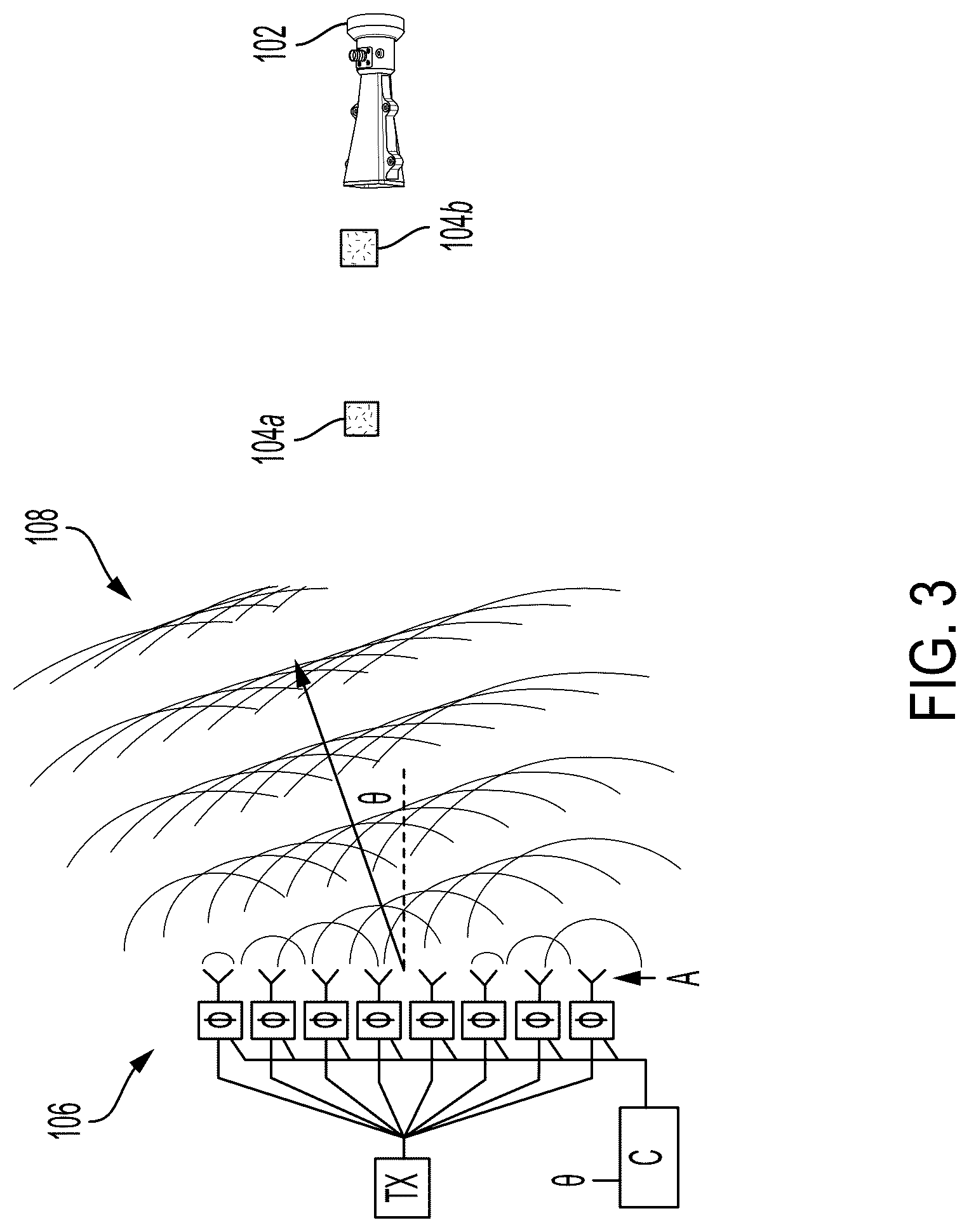 Patent US12306236 Figure 3 – Sensing radio frequency electromagnetic fields