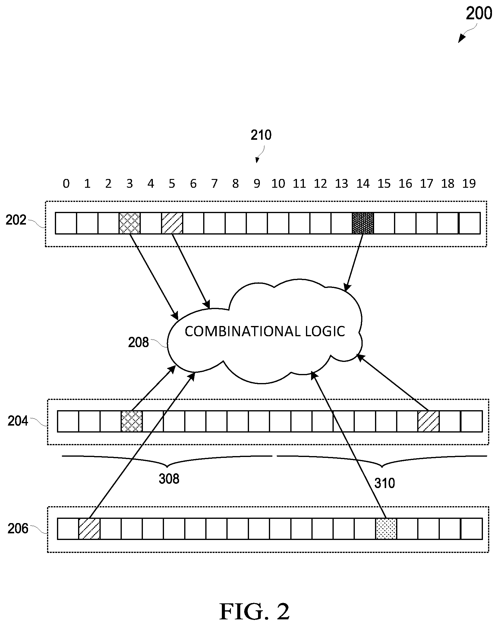 Patent US12306246 Figure 2 – Partial chain reconfiguration for test time reduction