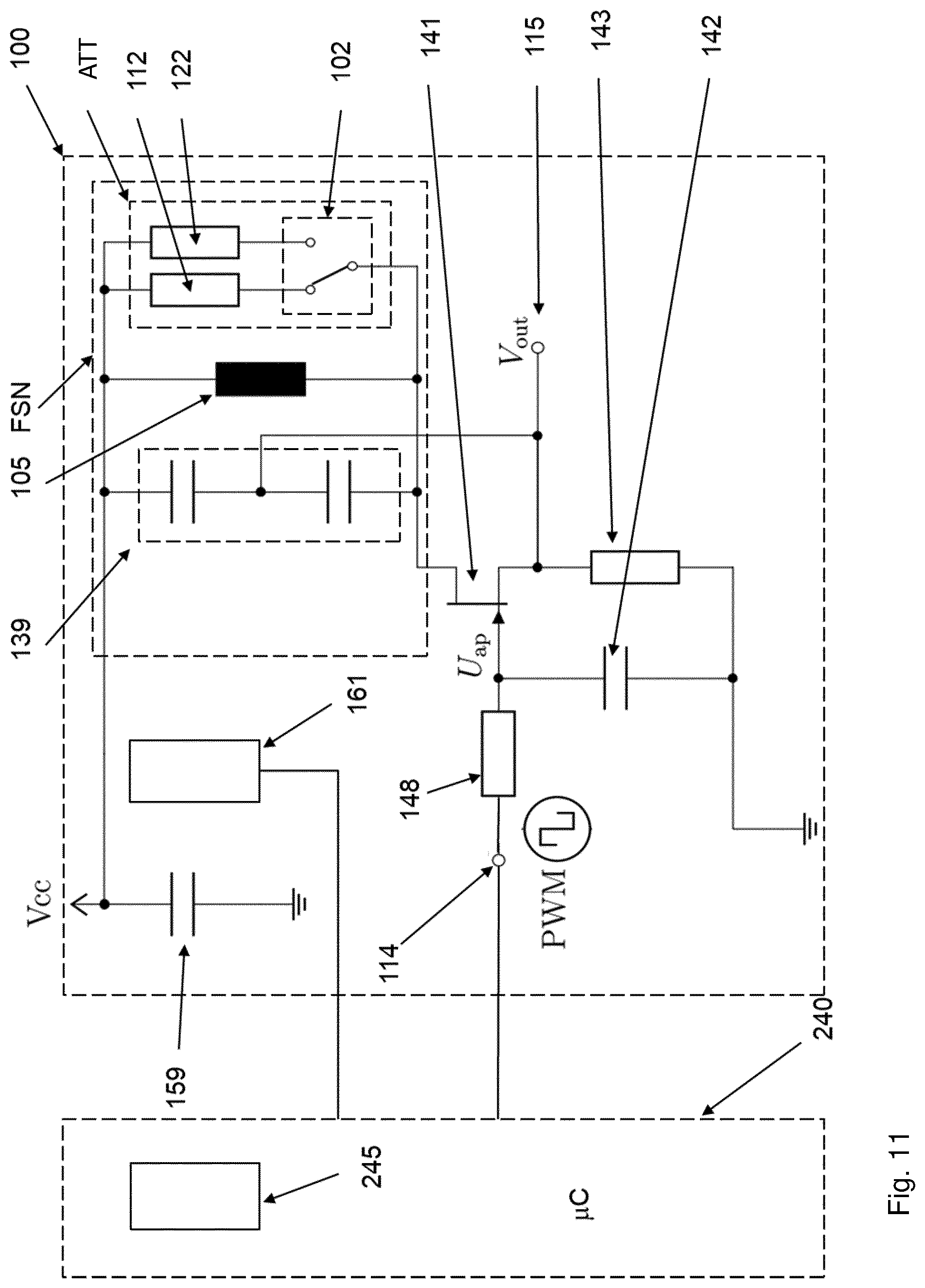Patent US12306251 Figure 11 – Contact-monitoring device