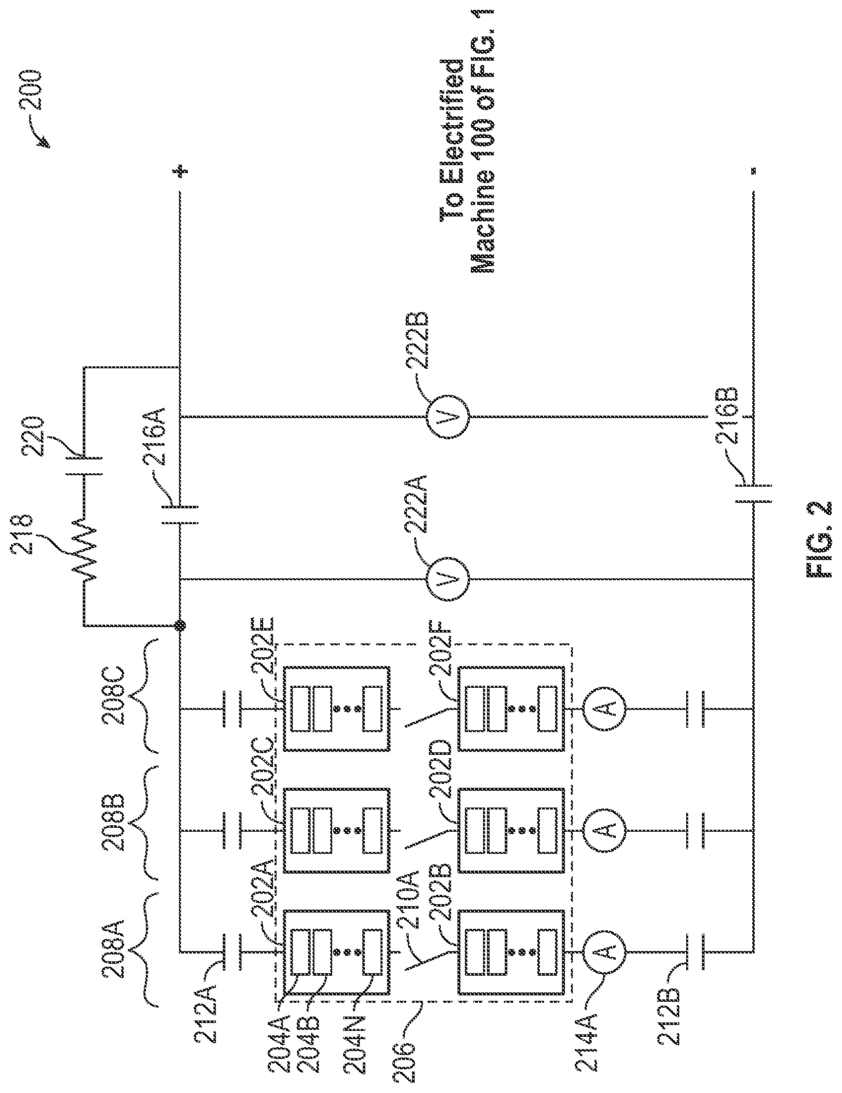 Patent US12306256 Figure 2 – Sensor with self supplied negative rail for battery pack measurement