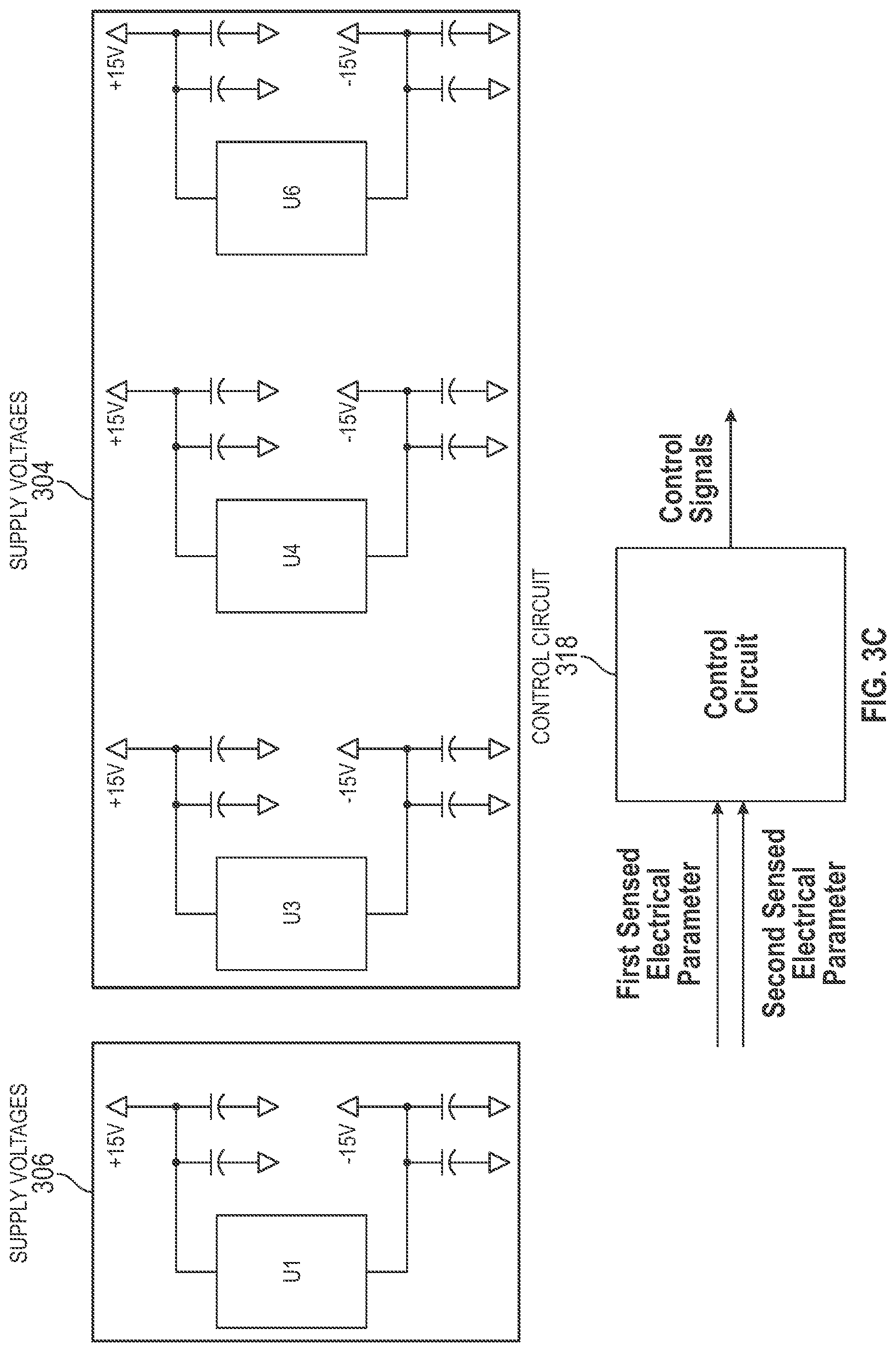 Patent US12306256 Figure 5 – Sensor with self supplied negative rail for battery pack measurement