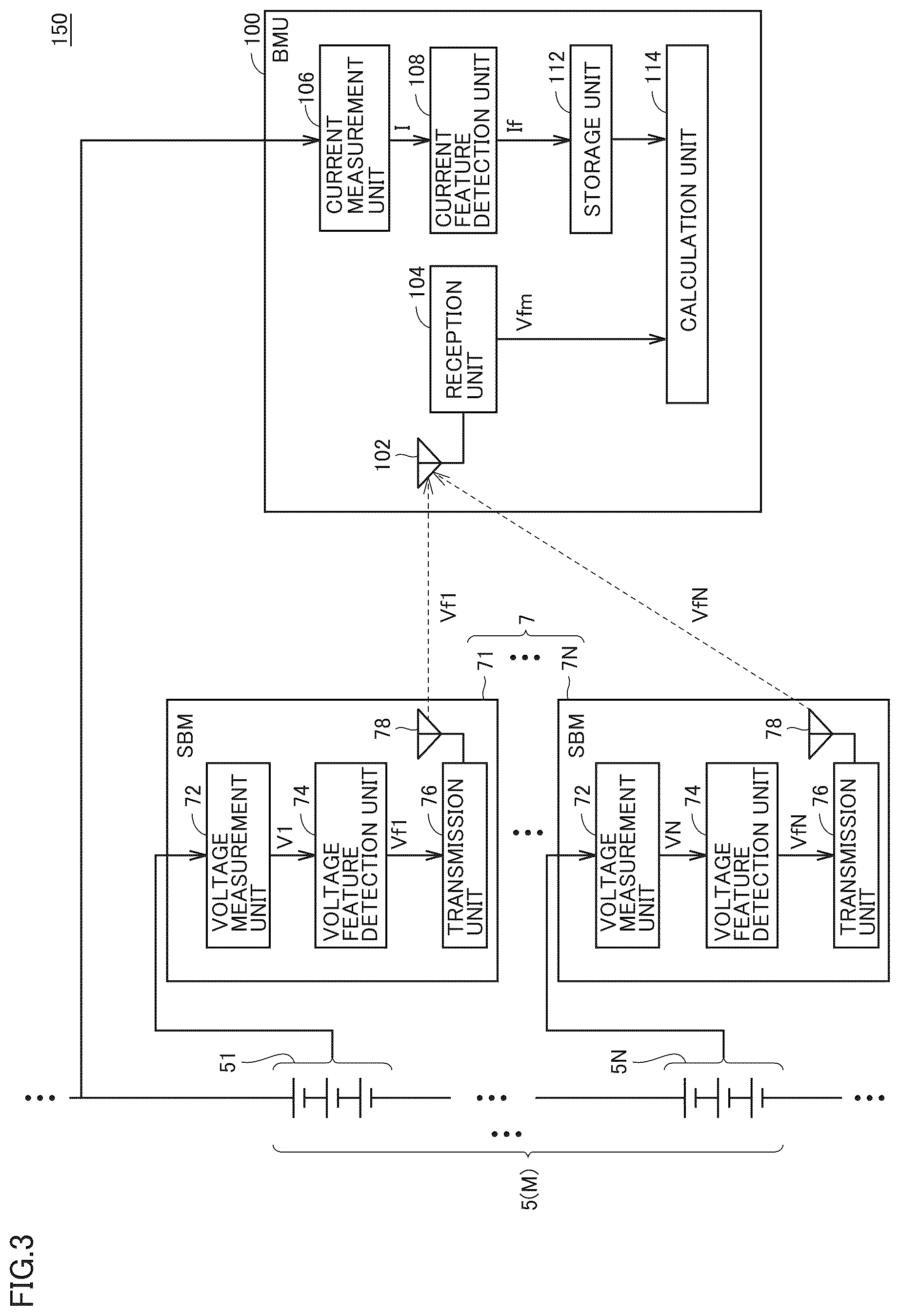 Patent US12306258 Figure 3 – Calculation device