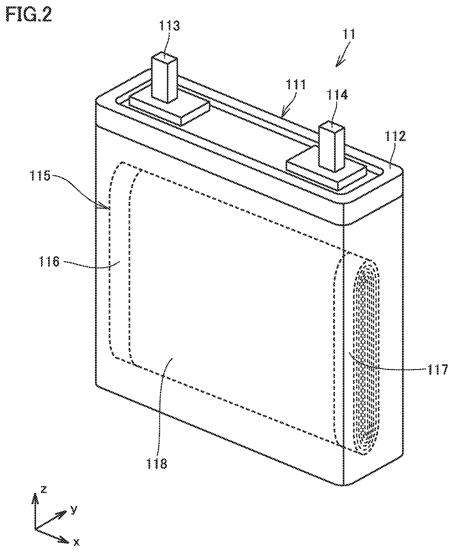 Patent US12306260 Figure 2 – Battery system and method for evaluating lithium-ion battery degradation
