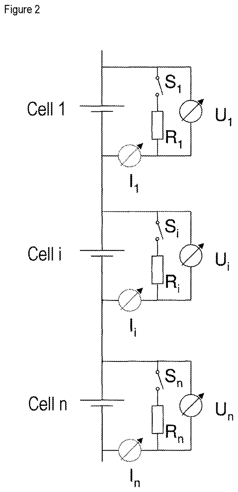 Patent US12306262 Figure 2 – Detection of abnormal self-discharge of lithium ion cells, and battery system