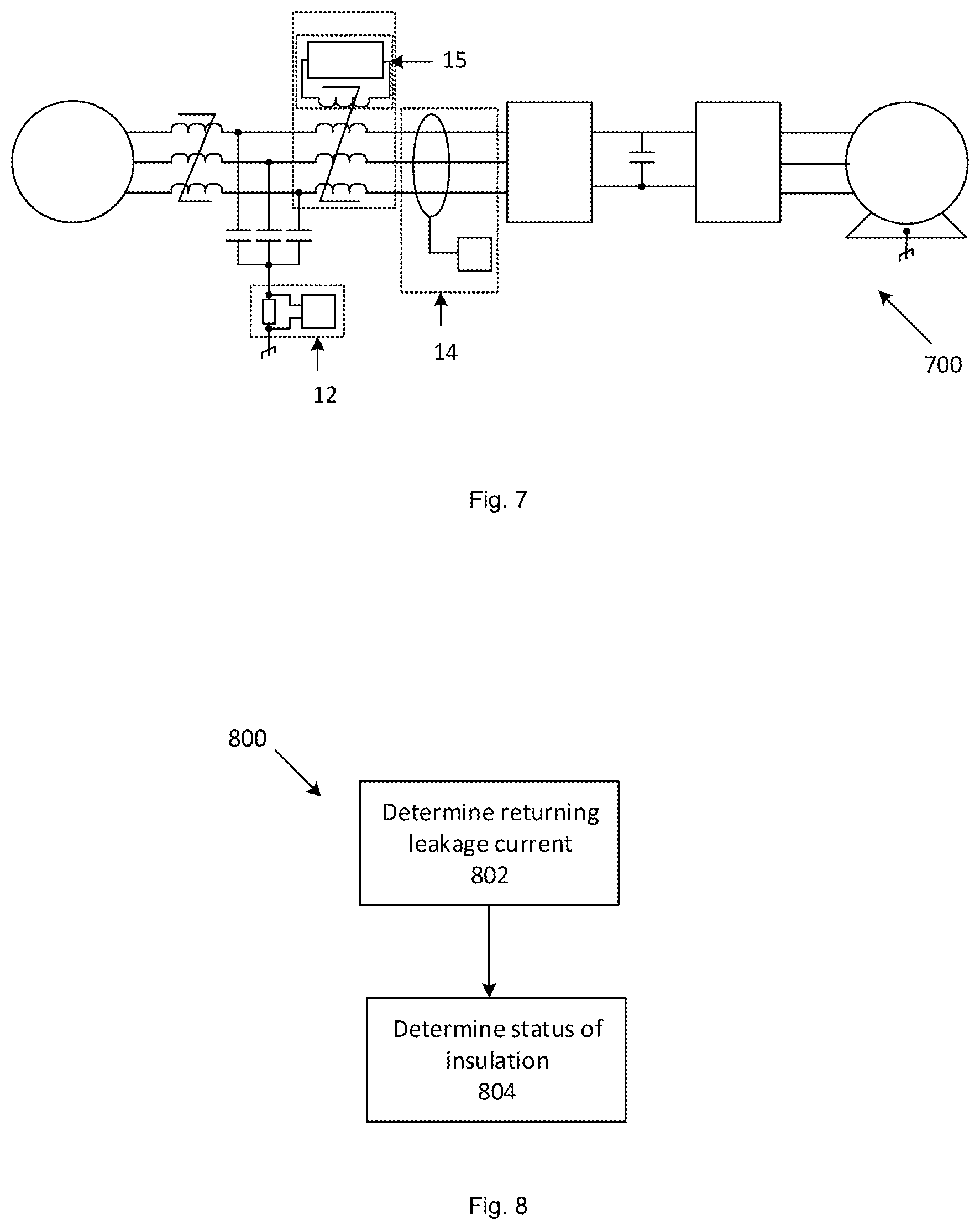 Patent US12306268 Figure 5 – Health monitoring in electric motor control systems