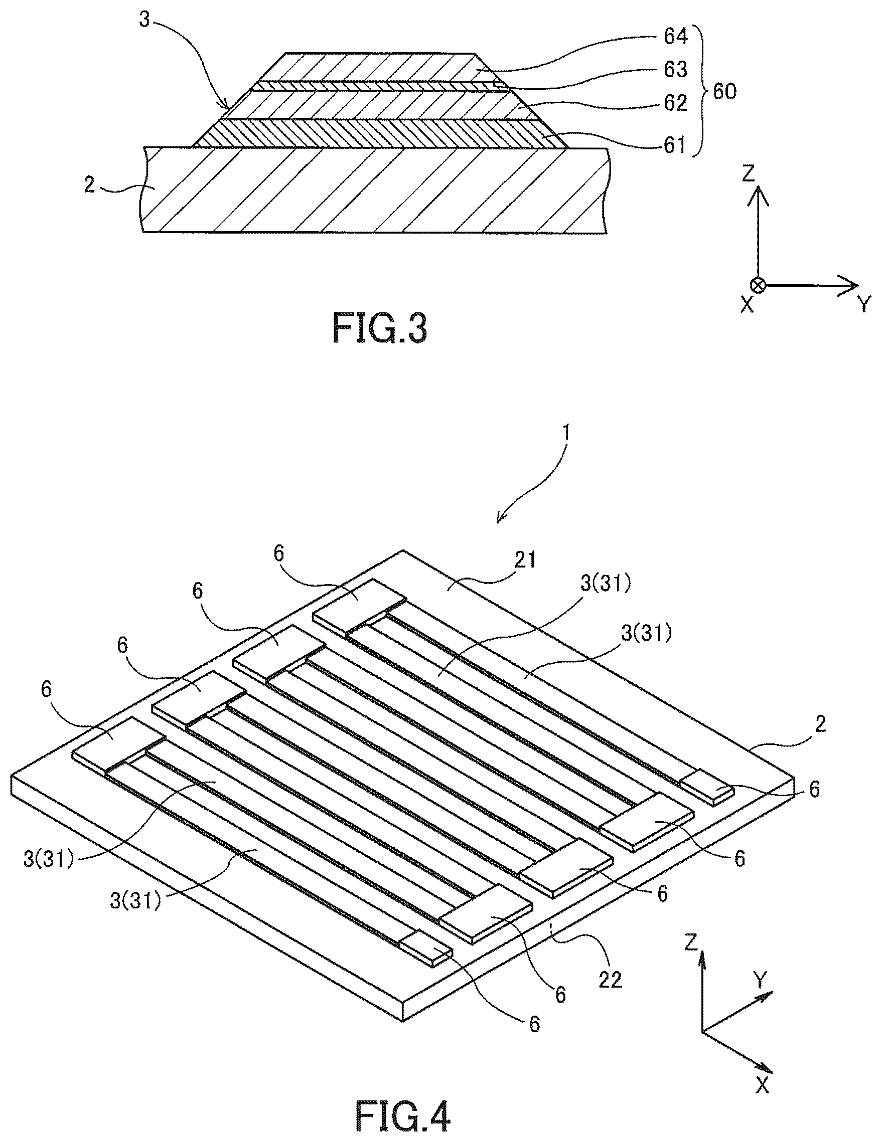 Patent US12306275 Figure 3 – Magnetic sensor and method of manufacturing such, and magnetic detection device and magnetic detection system