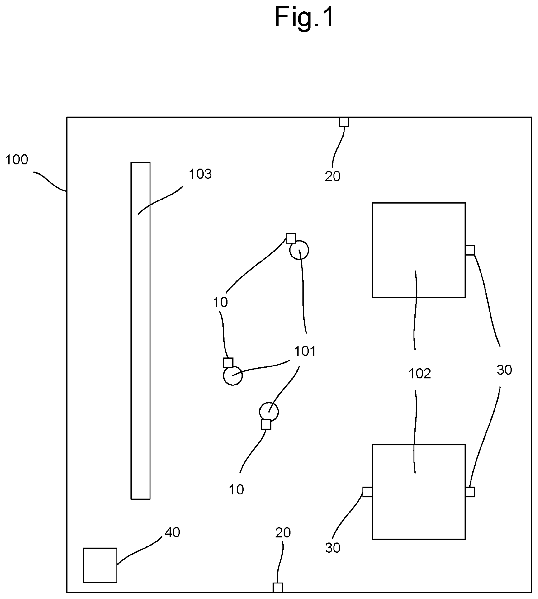 Patent US12306290 Figure 1 – Personnel safety sensing