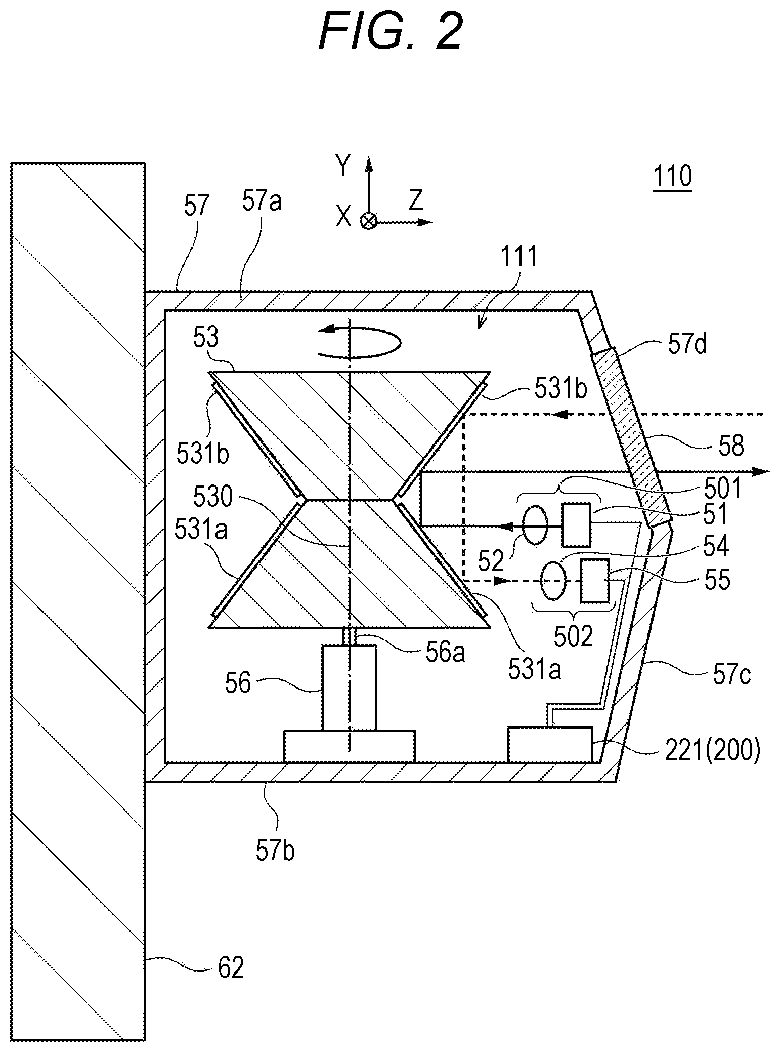 Patent US12306302 Figure 2 – Image processing device, control program, and image processing method