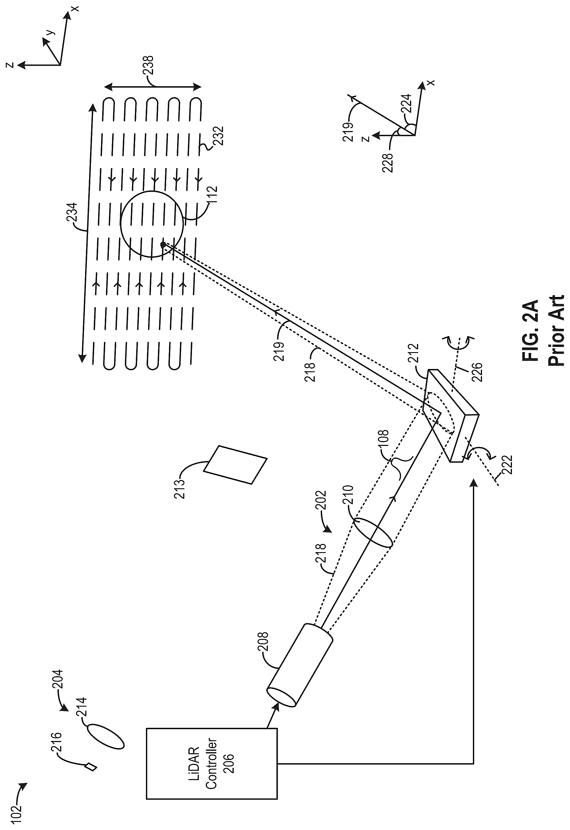Patent US12306303 Figure 2 – Mirror assembly for light steering