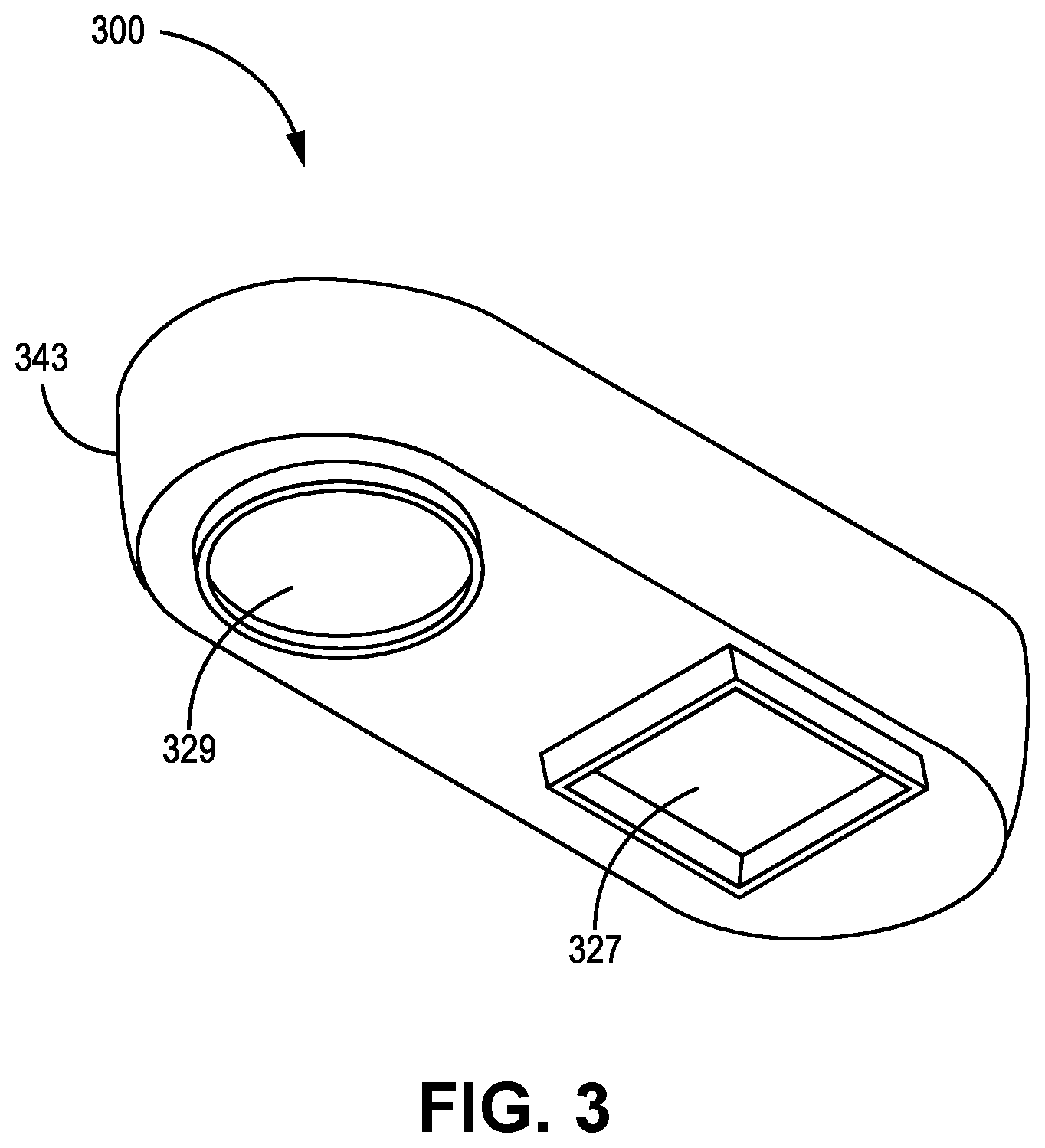 Patent US12306308 Figure 3 – Structured light navigation aid