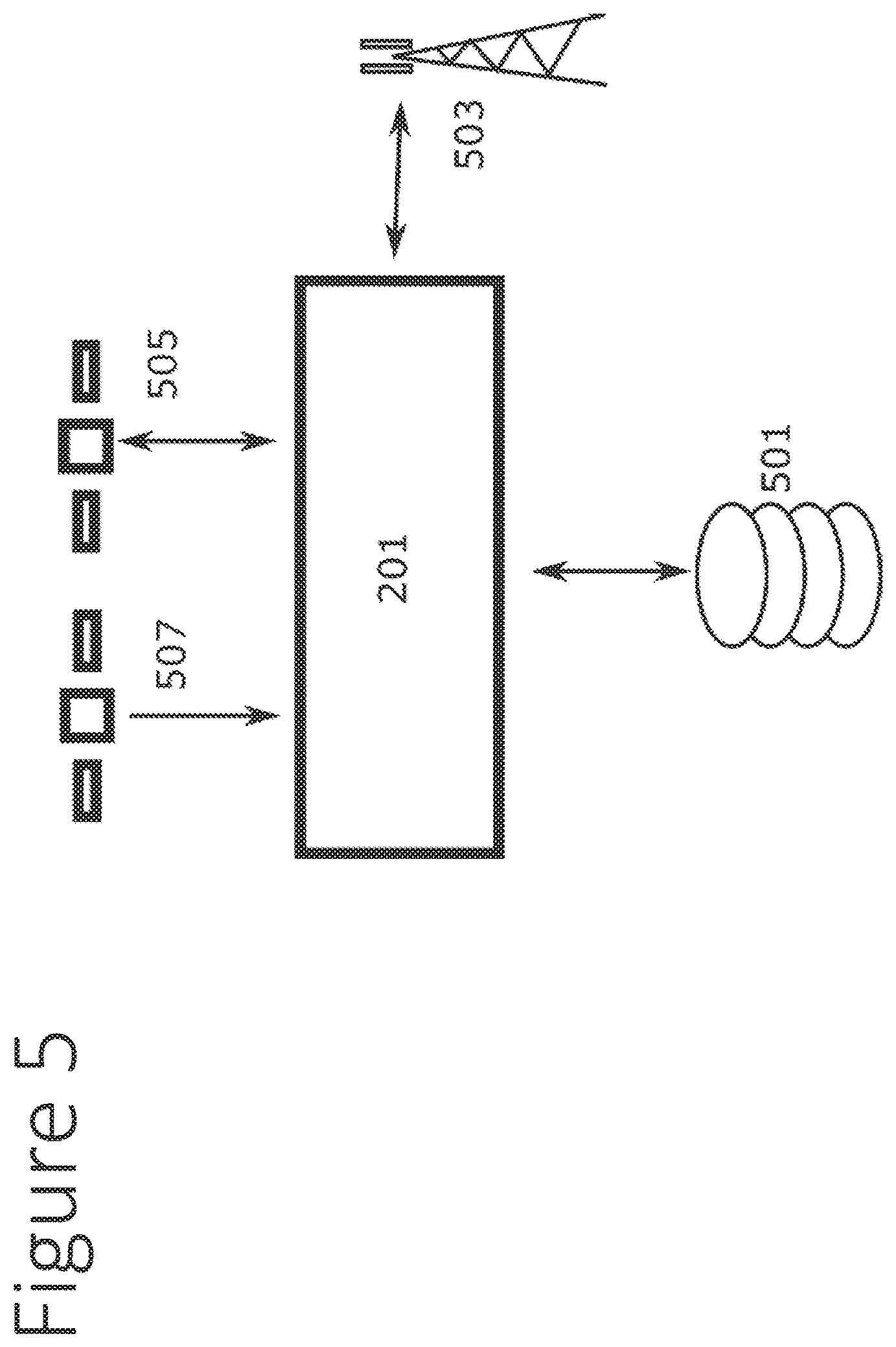 Patent US12306314 Figure 5 – Non-cooperative position, navigation, and timing extraction from VSAT communications signals using multi-beam phased array antenna