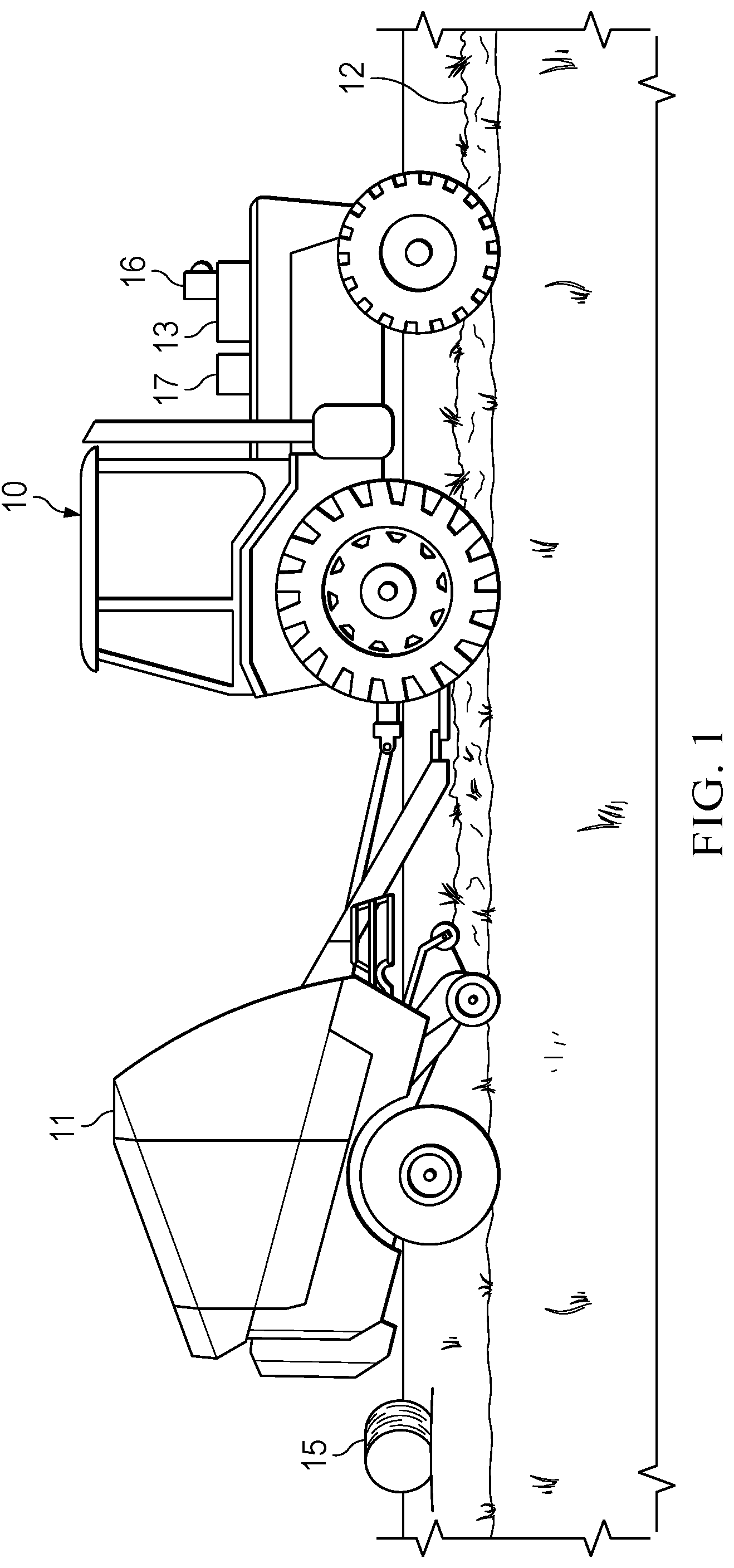 Patent US12306318 Figure 1 – Center path estimator for agricultural windrows