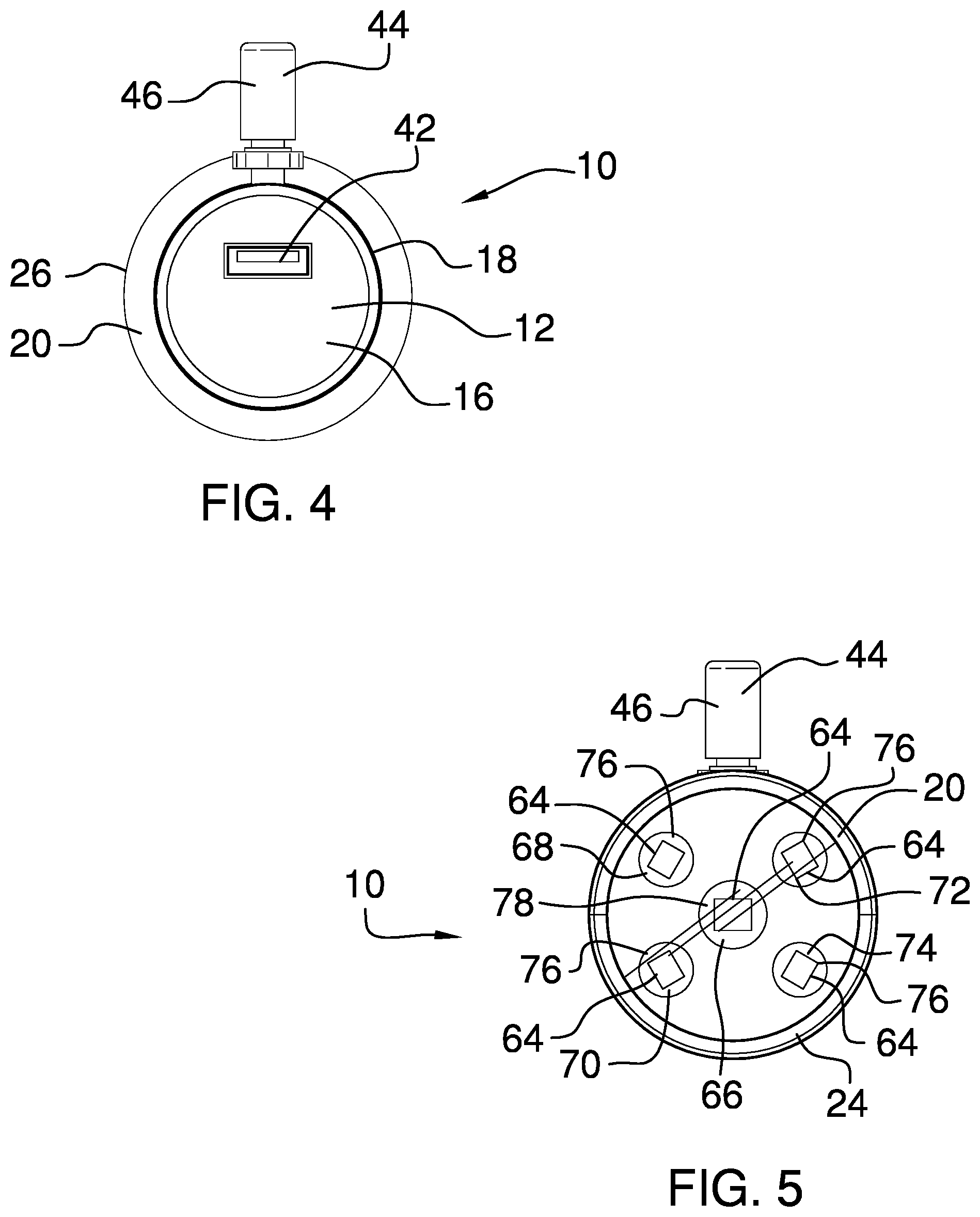 Patent US12306320 Figure 4 – Emergency beacon and light combination assembly