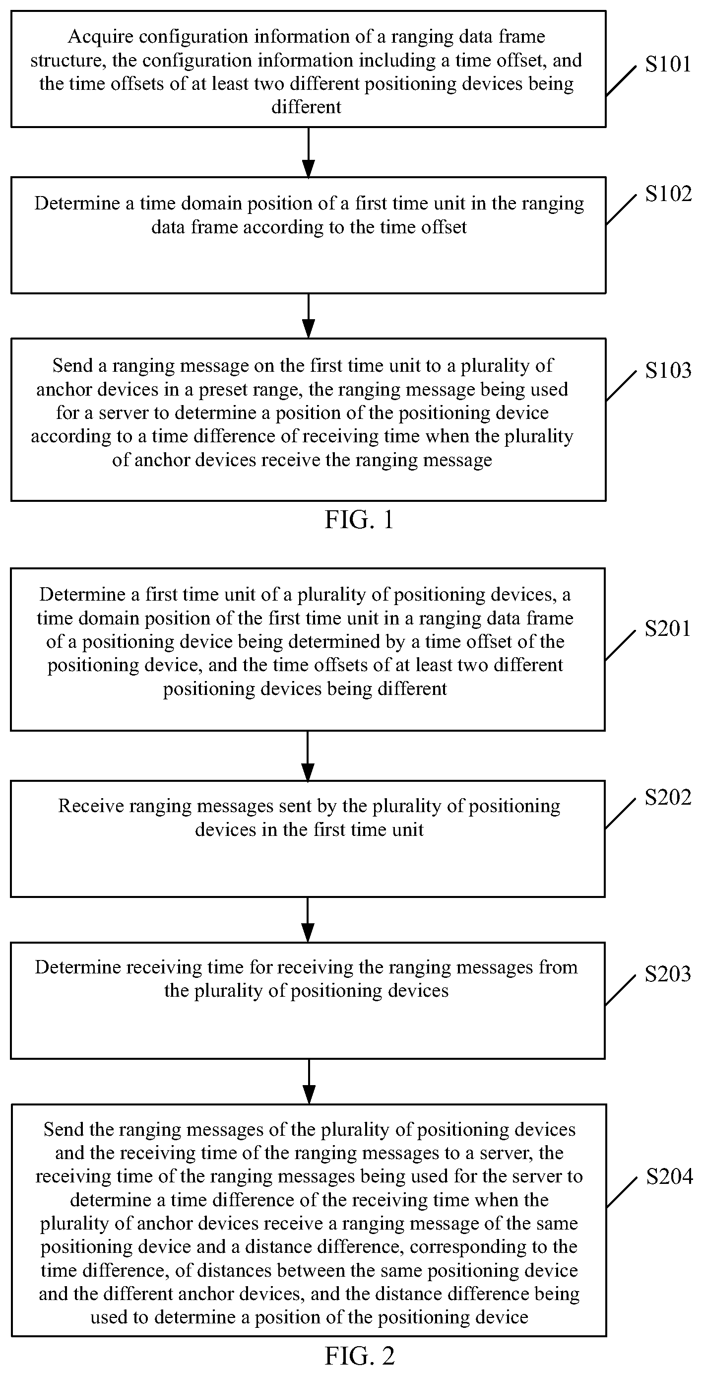 Patent US12306326 — Positioning method and apparatus, and storage medium — Figure 1