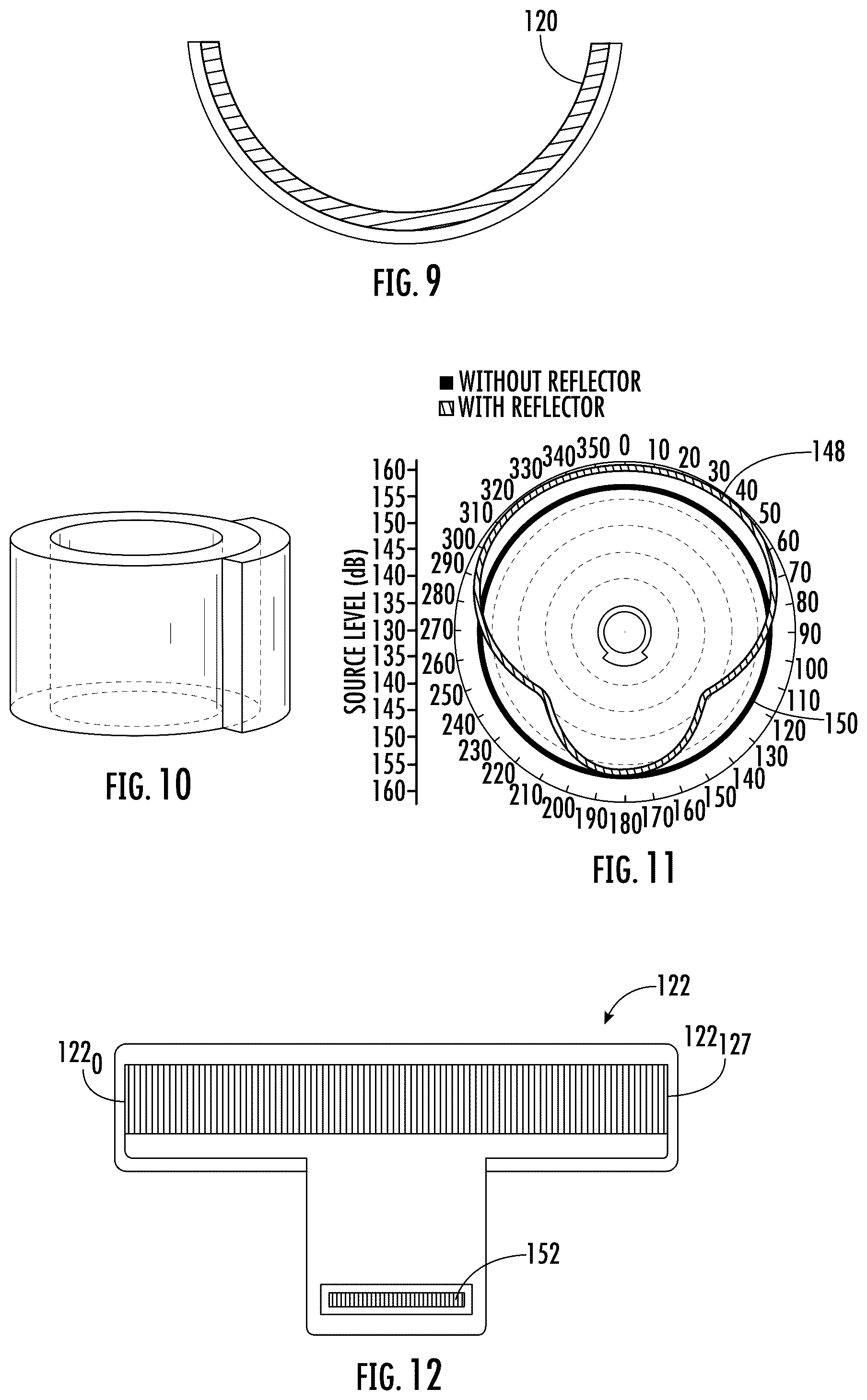 Patent US12306327 Figure 4 – Multiplexed phased array multibeam sonar