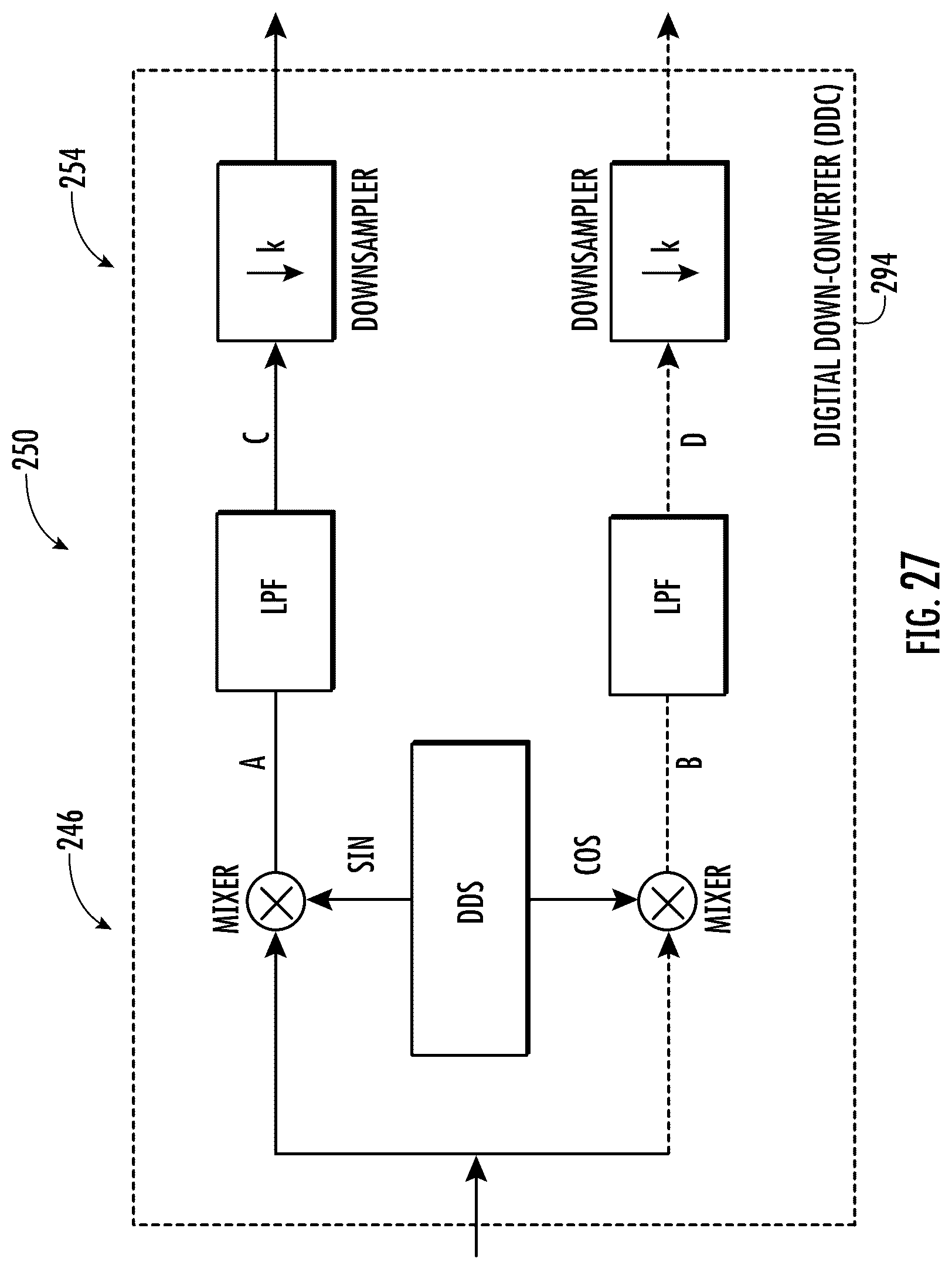 Patent US12306327 Figure 14 – Multiplexed phased array multibeam sonar