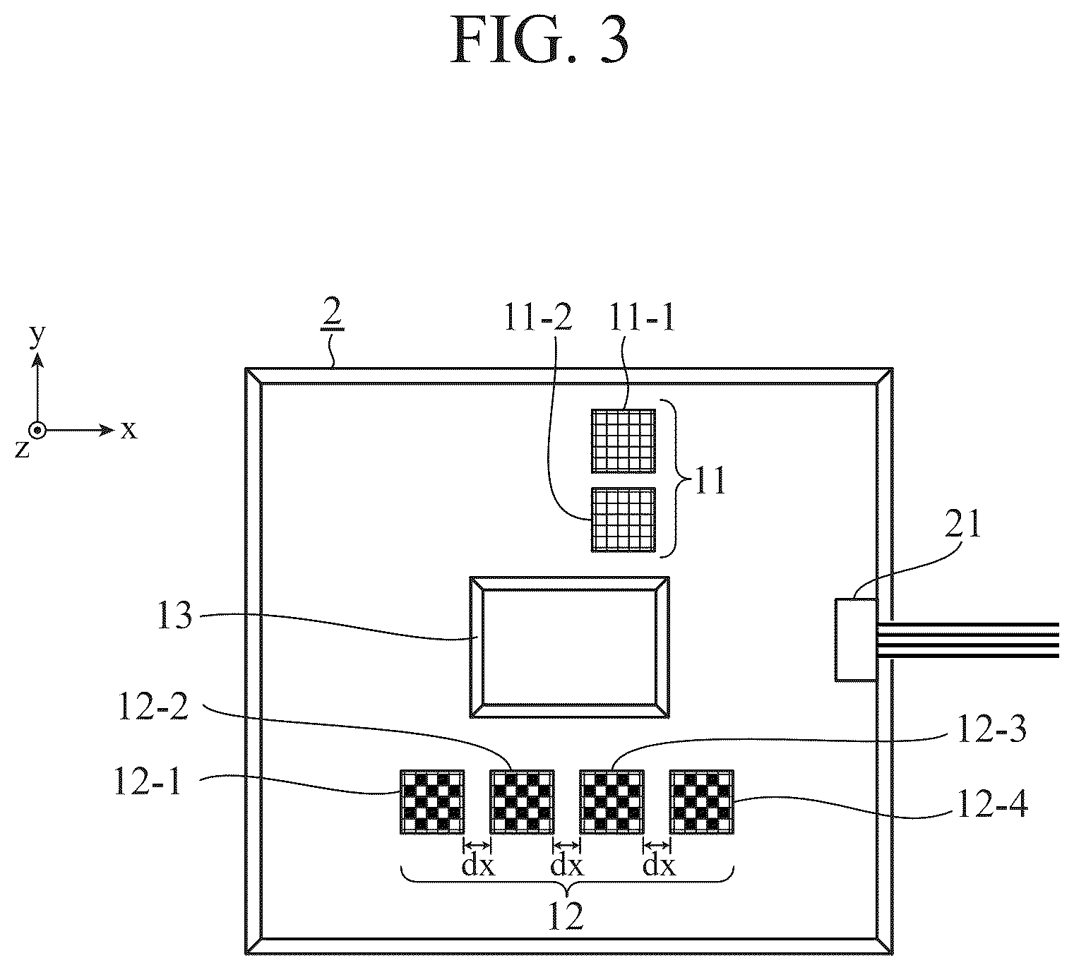 Patent US12306329 Figure 3 – Radio wave sensor and occupant detection device