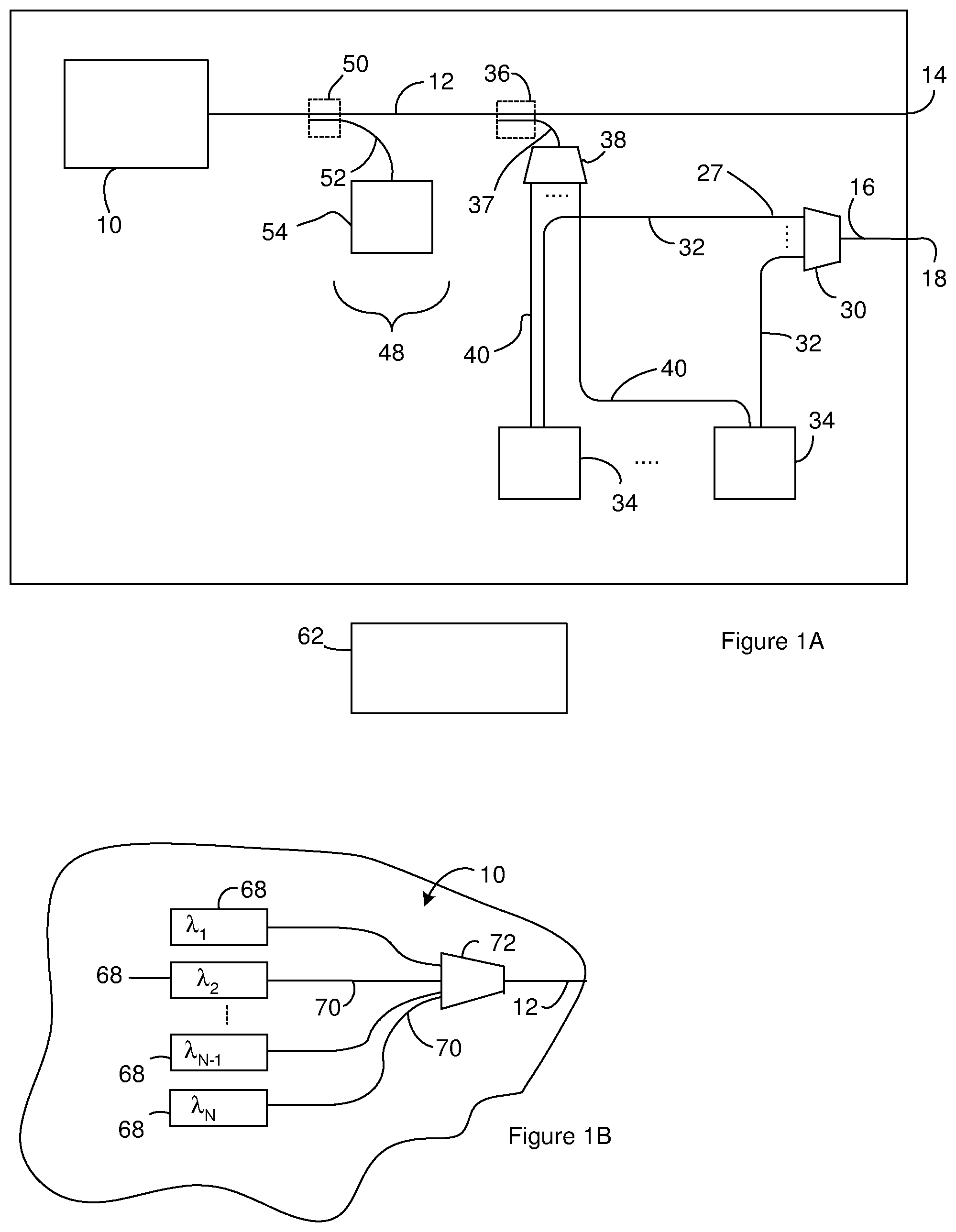 Patent US12306344 Figure 1 – Reduction of components in LIDAR systems