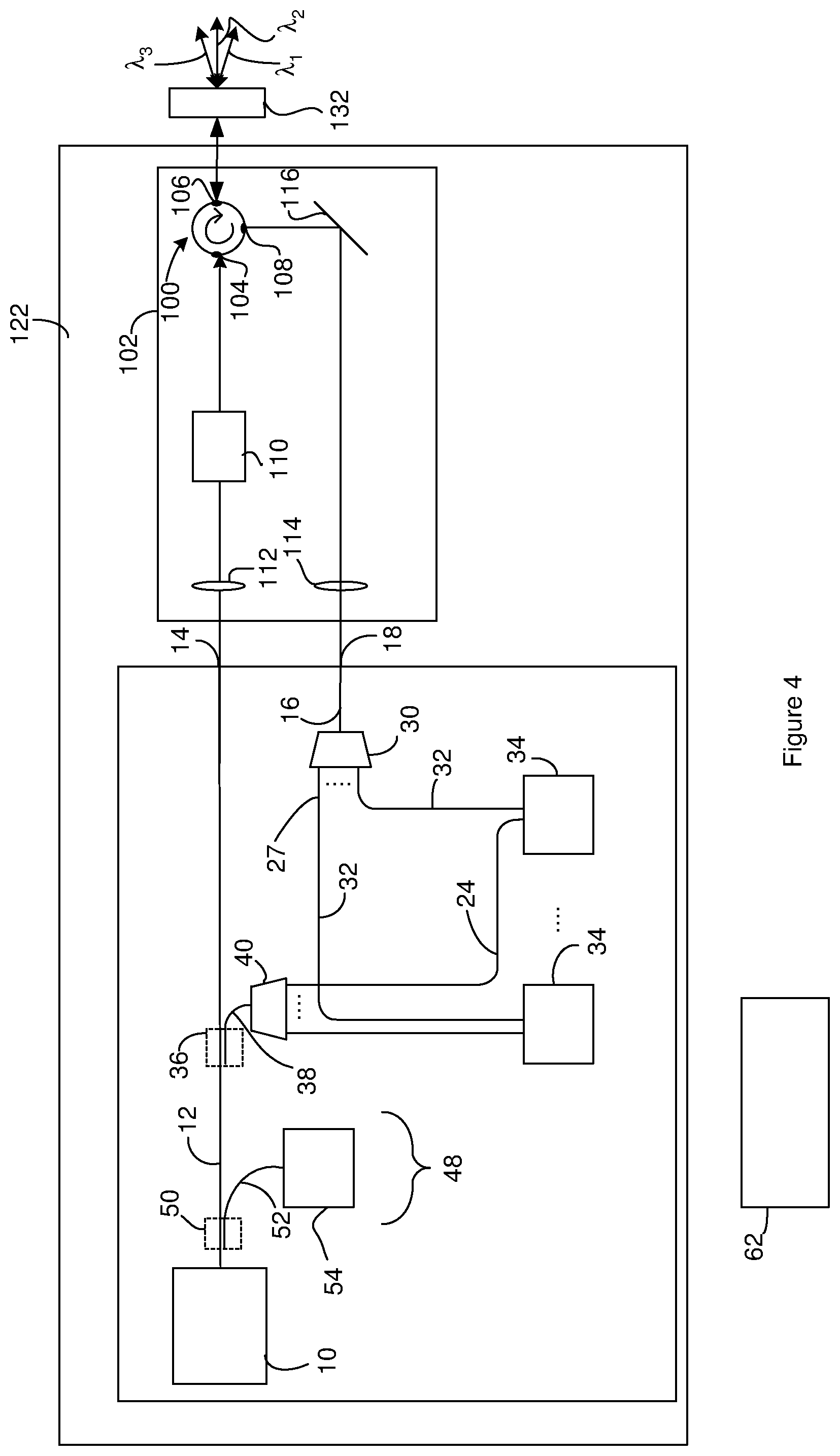 Patent US12306344 Figure 3 – Reduction of components in LIDAR systems