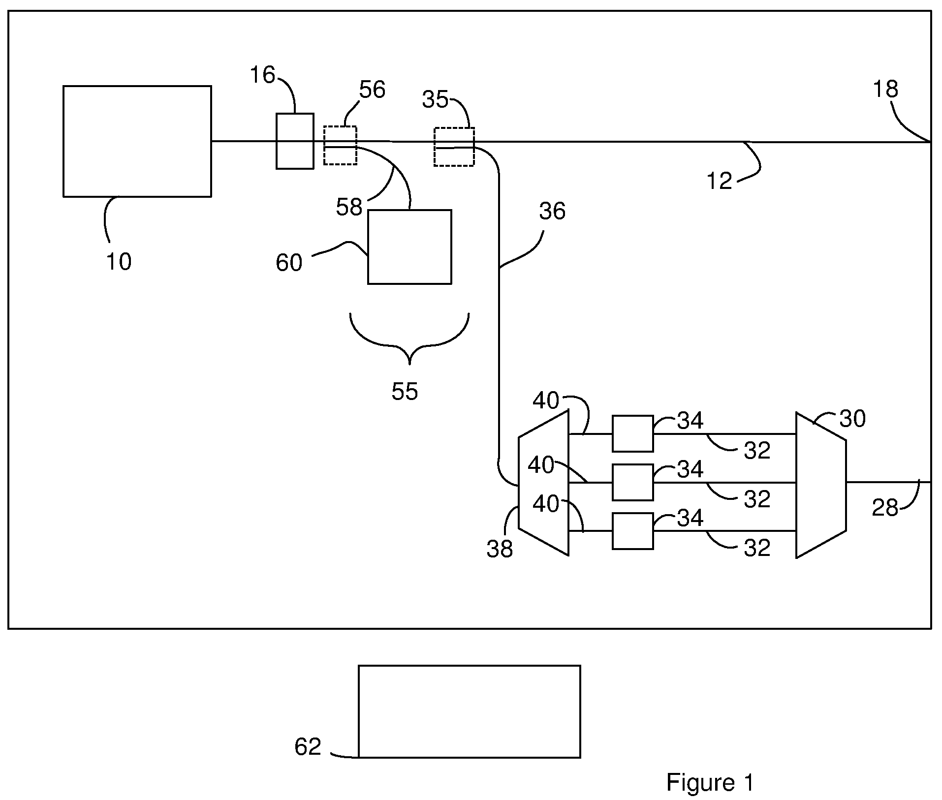 Patent US12306350 Figure 1 – Increasing rate of lidar measurements