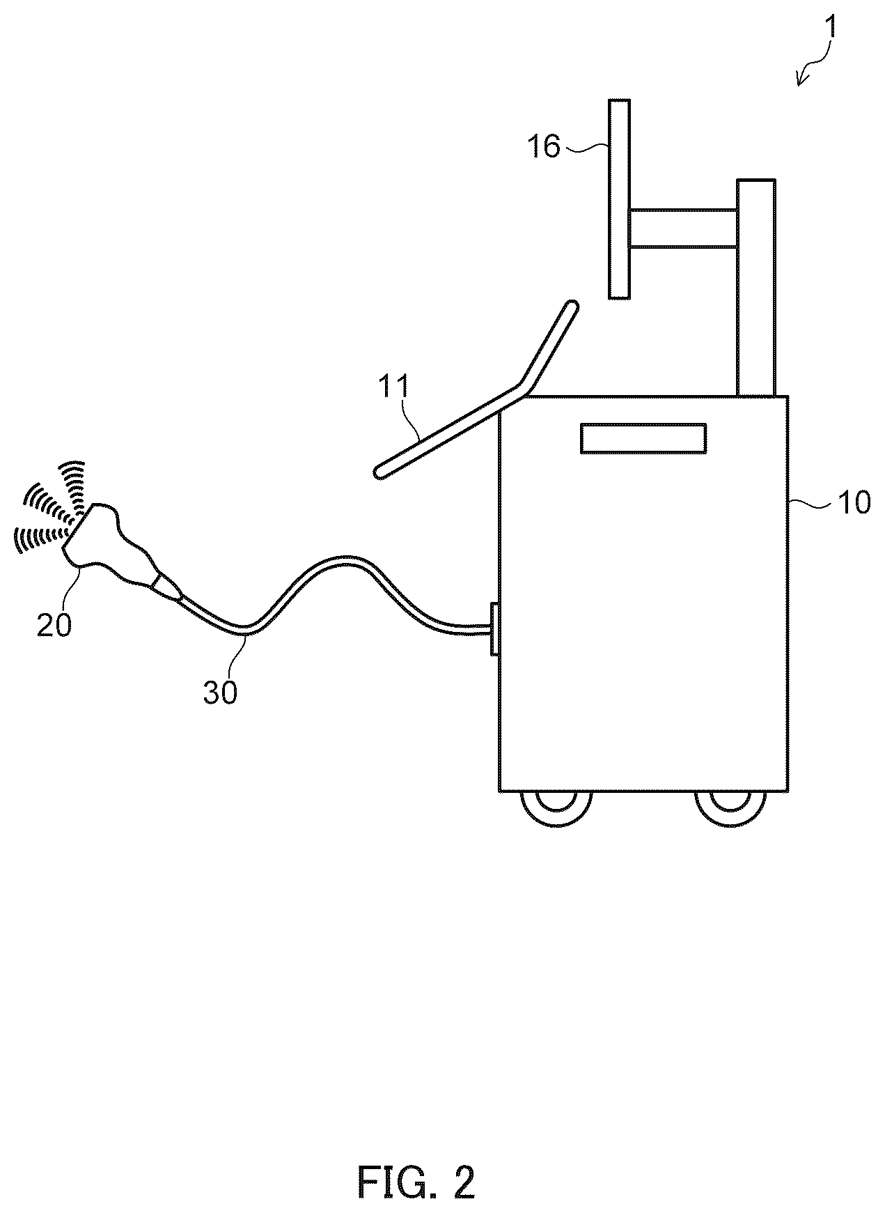 Patent US12306352 Figure 2 – Ultrasound diagnostic apparatus, method of controlling ultrasound diagnostic apparatus, and non-transitory computer-readable recording medium storing therein computer-readable program for controlling ultrasound diagnostic apparatus