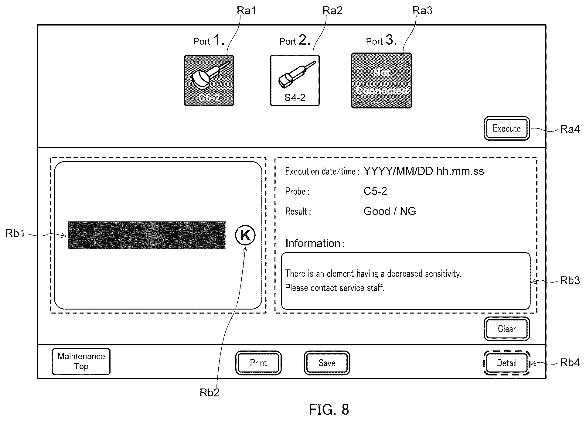 Patent US12306352 Figure 8 – Ultrasound diagnostic apparatus, method of controlling ultrasound diagnostic apparatus, and non-transitory computer-readable recording medium storing therein computer-readable program for controlling ultrasound diagnostic apparatus