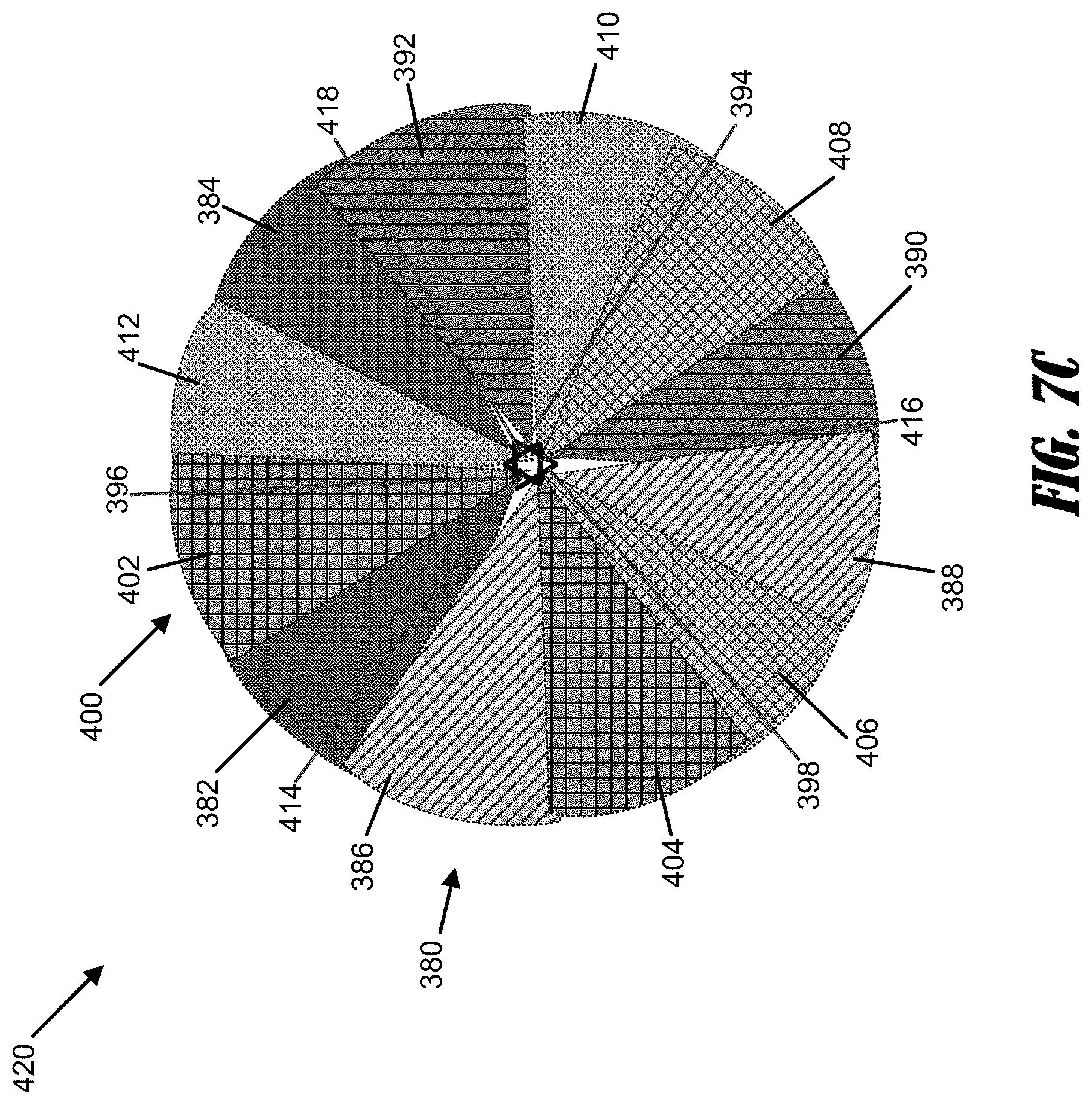 Patent US12306353 Figure 9 – Beamforming sonar systems for 360-degree live sonar, and associated methods